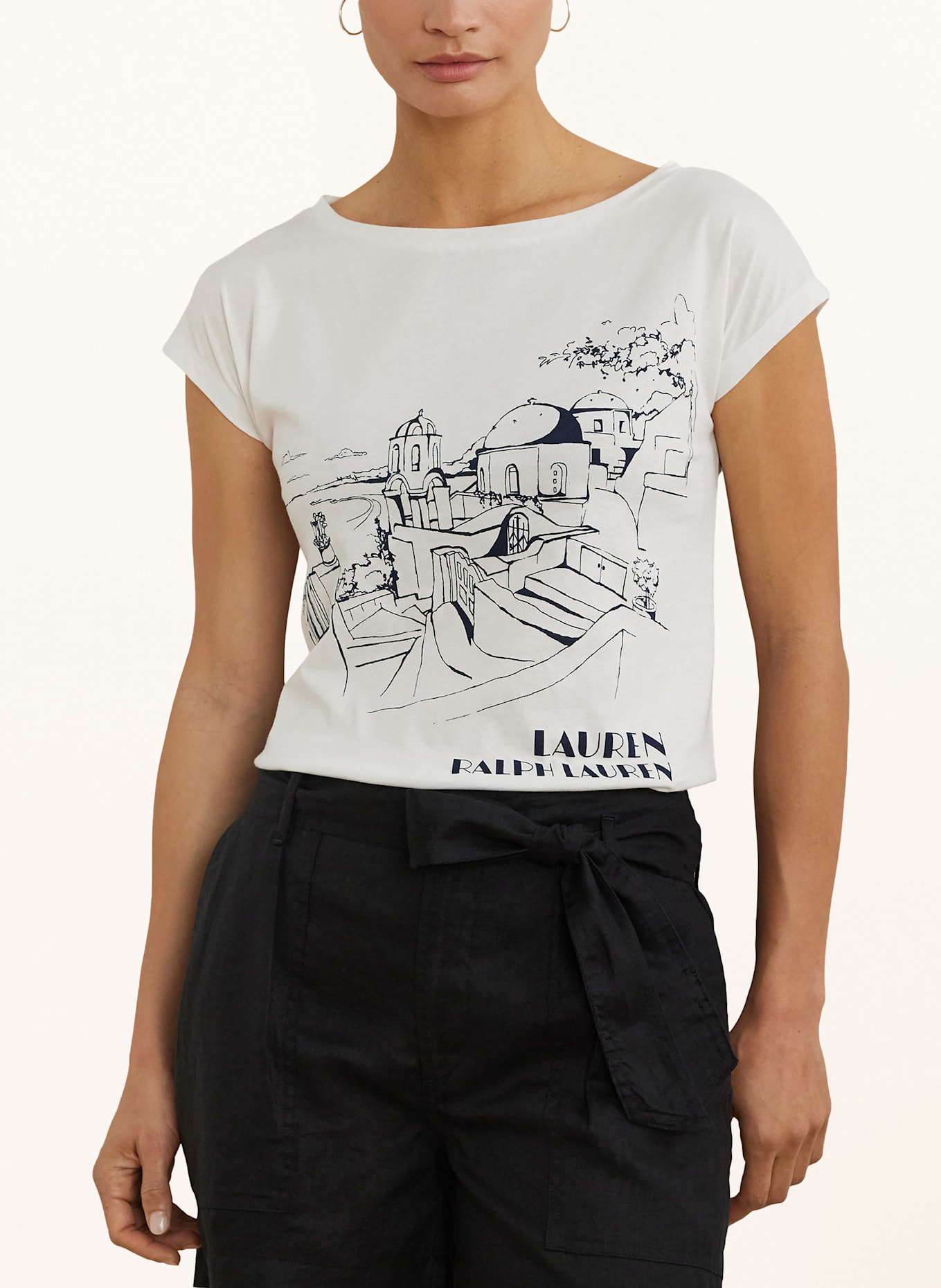 LAUREN RALPH LAUREN T-Shirt: WEISS
