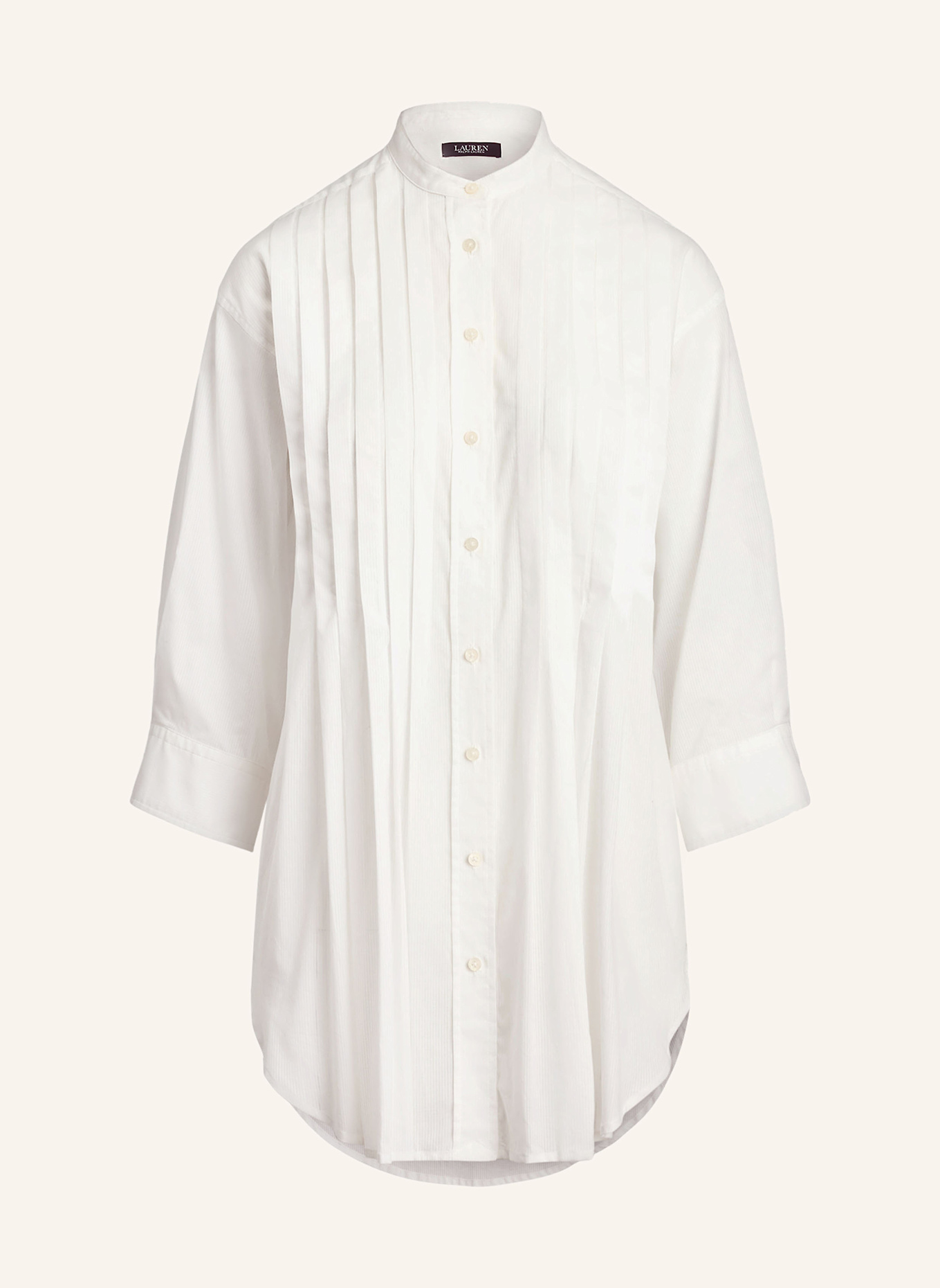 LAUREN RALPH LAUREN Halenka s 3/4 rukávem: BÍLÁ