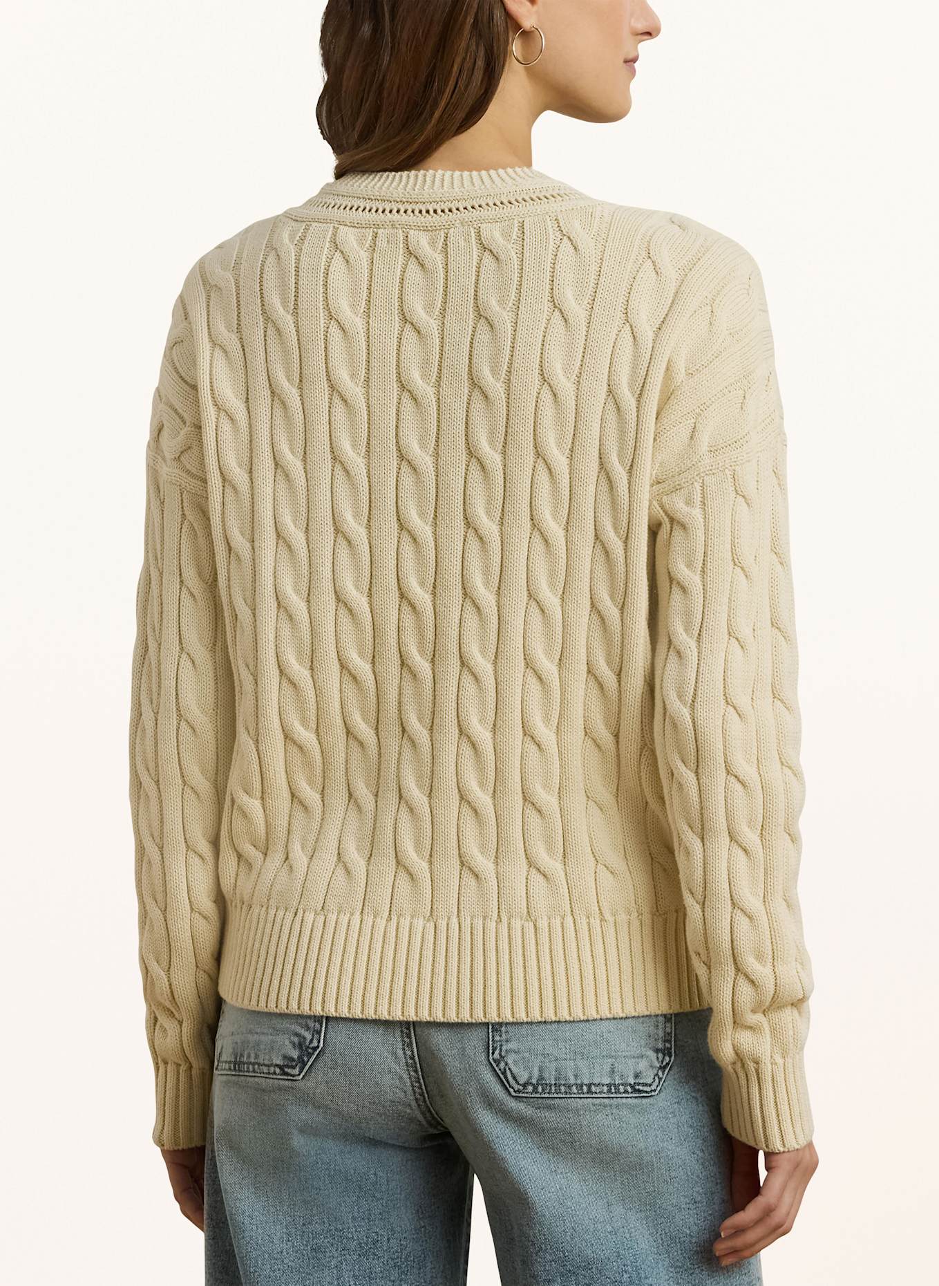 LAUREN RALPH LAUREN Pullover: BEIGE