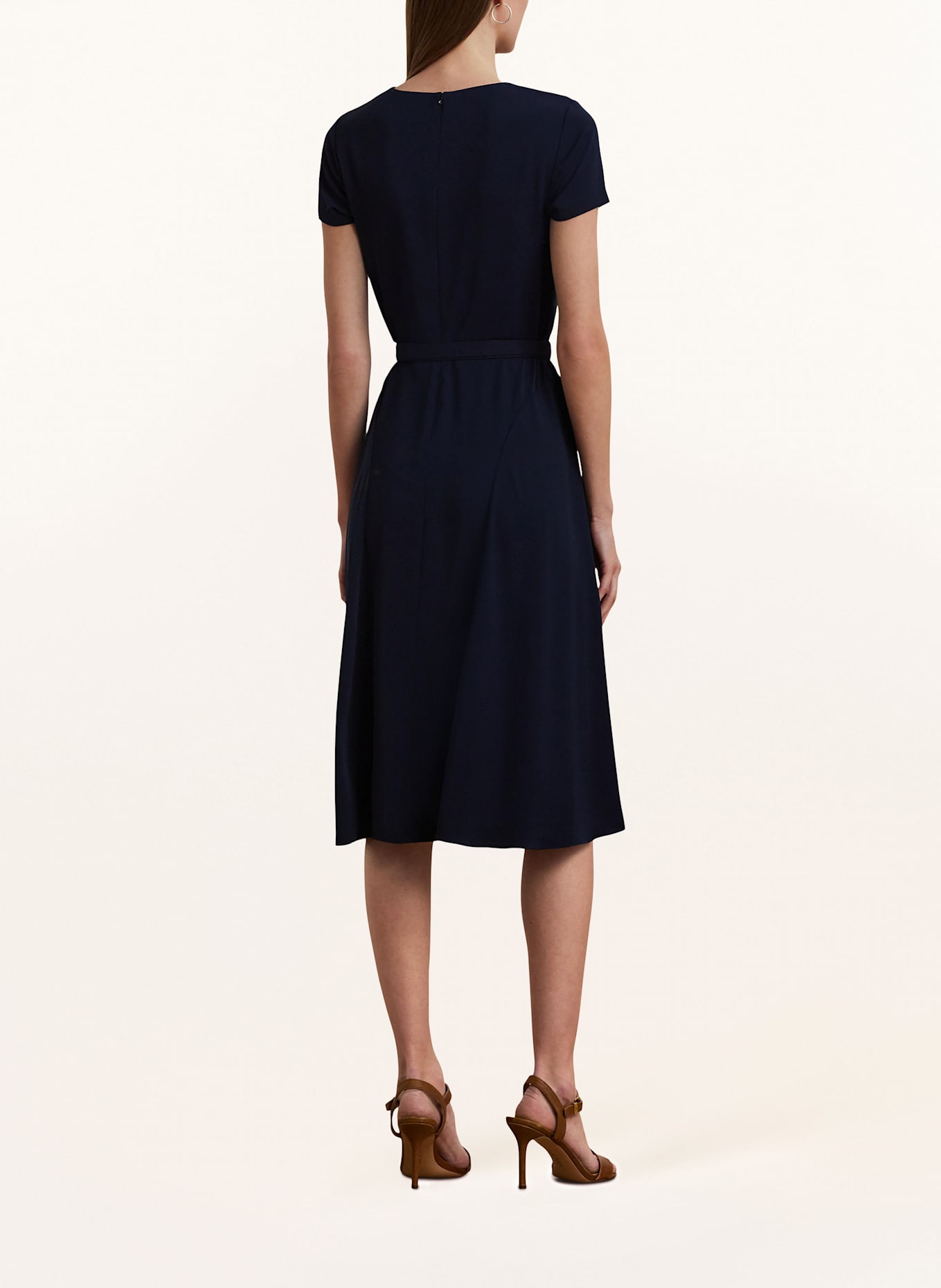 diane von furstenberg kiersten high rise flared pants Dress: DARK BLUE
