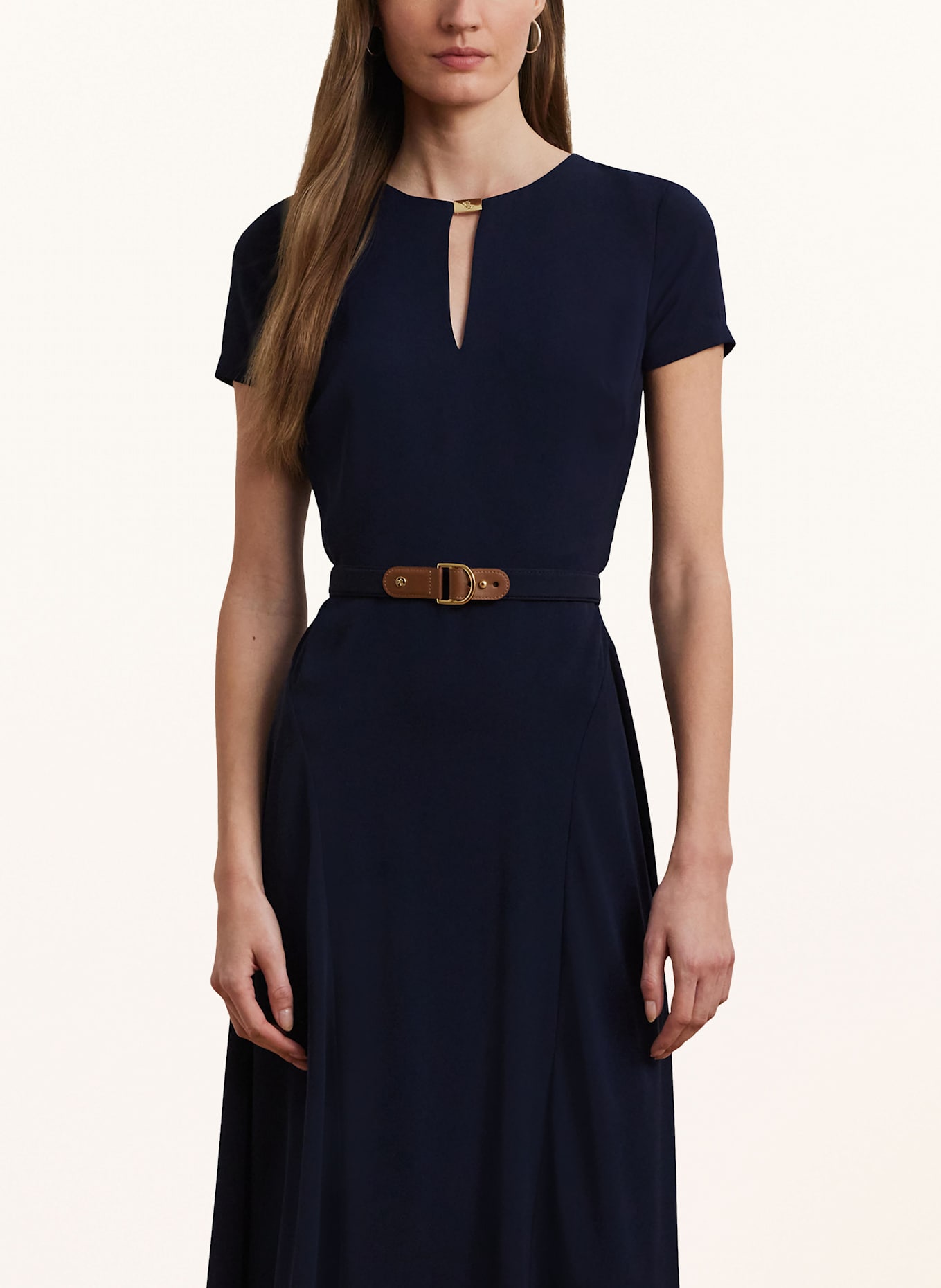 diane von furstenberg kiersten high rise flared pants Dress: DARK BLUE
