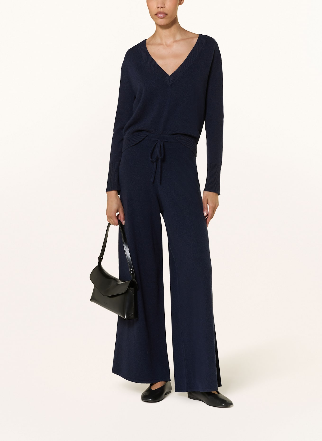 lilienfels Cashmere-Pullover: DUNKELBLAU