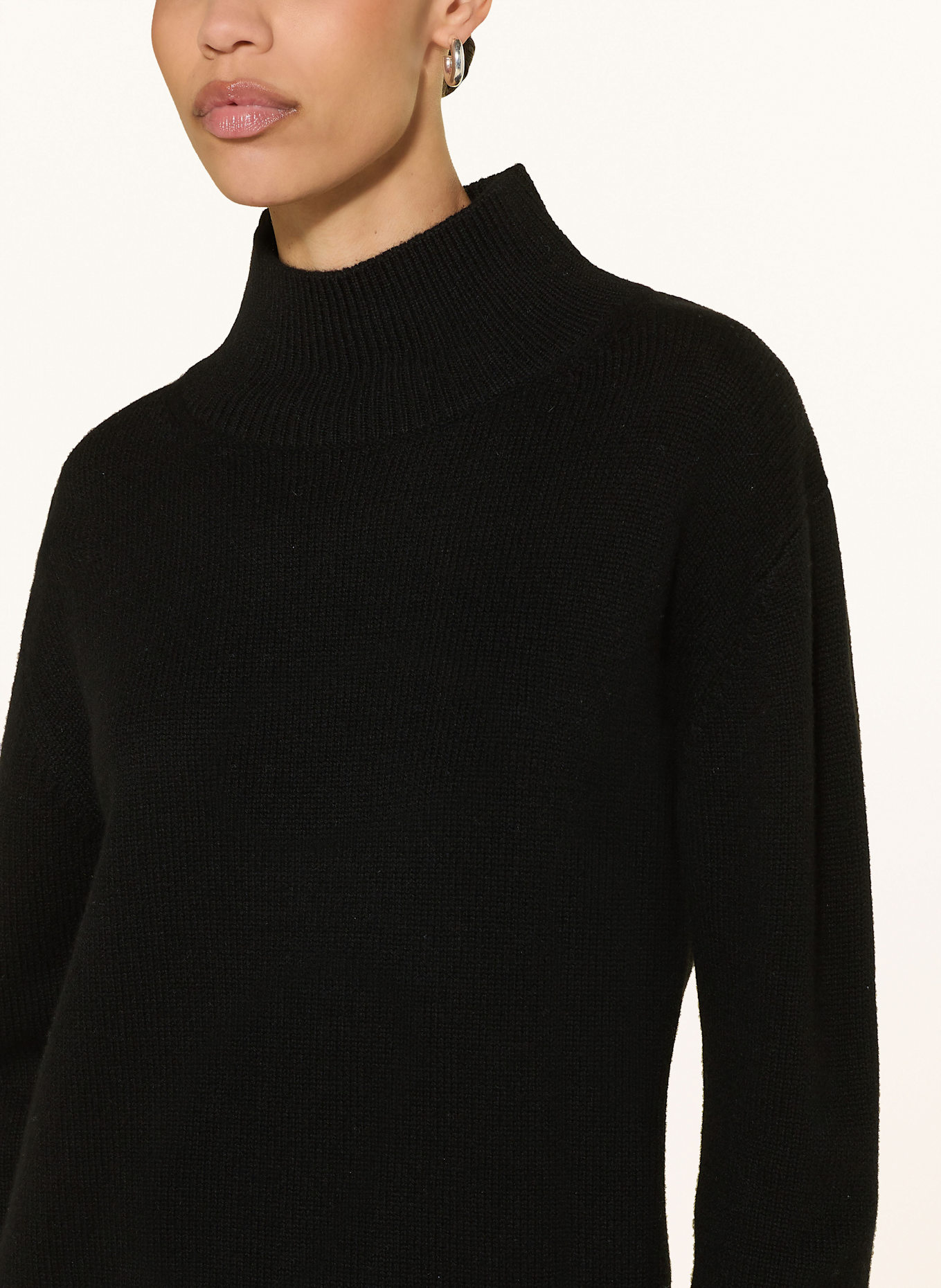lilienfels Pullover mit Cashmere: SCHWARZ