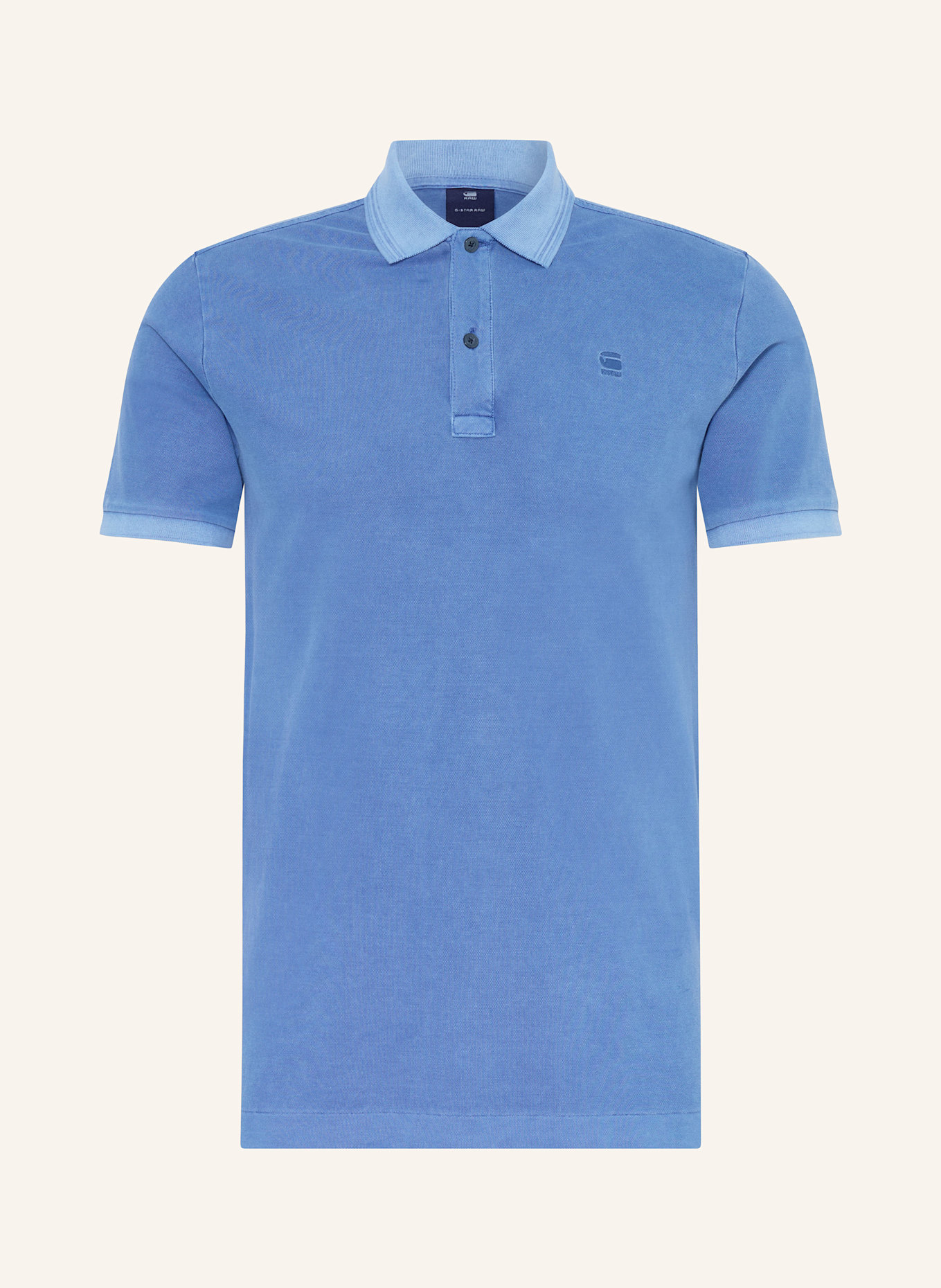 G-Star Piqué-Poloshirt Slim Fit: BLAU