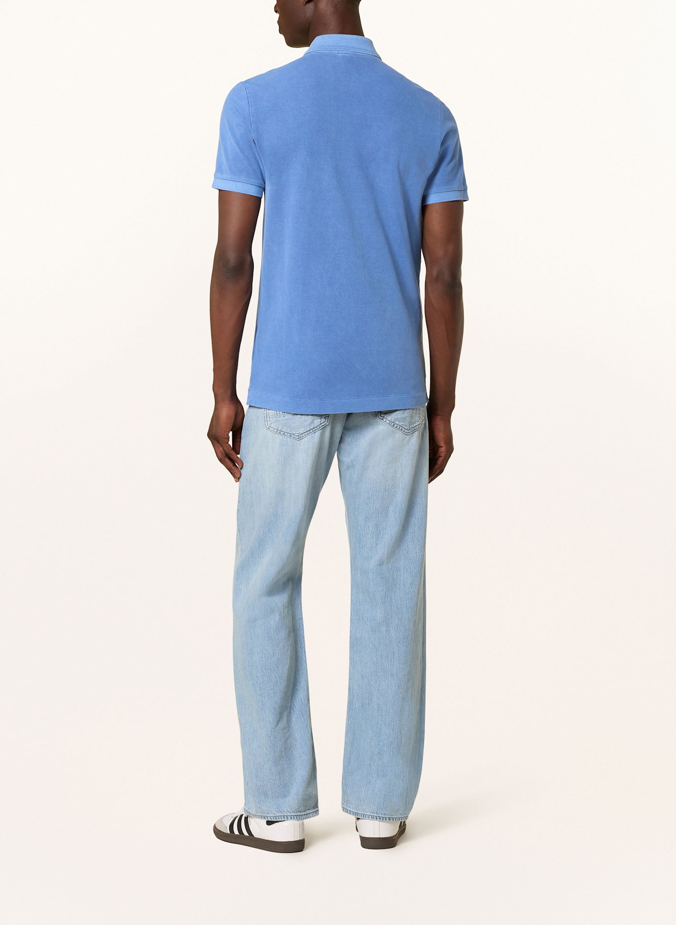G-Star Piqué-Poloshirt Slim Fit: BLAU