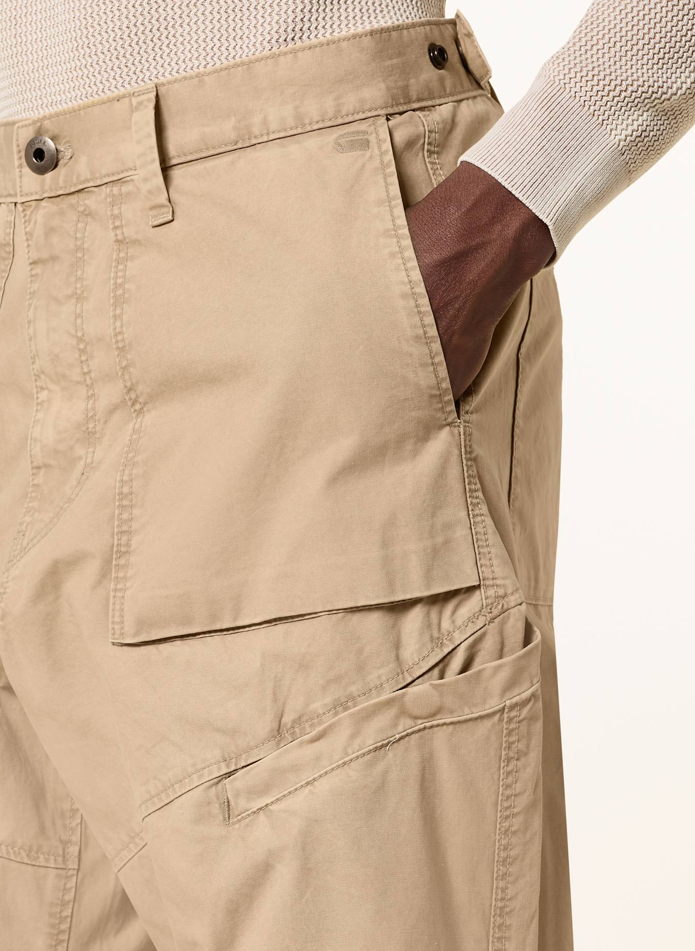 G-Star Cargohose FATIGUE 3D Relaxed Fit: HELLBRAUN