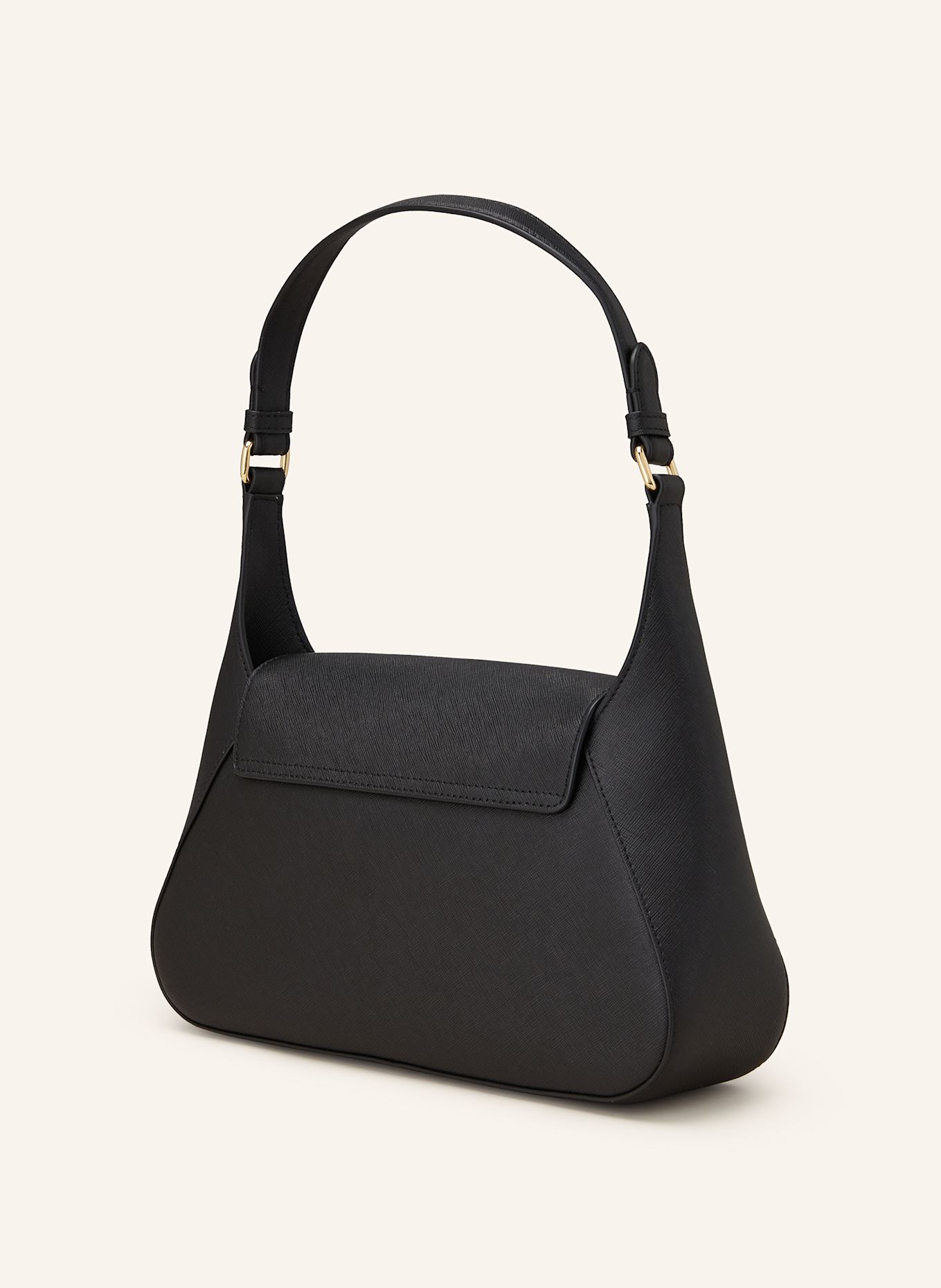 LAUREN RALPH LAUREN Saffiano handbag SCHYLAR: BLACK