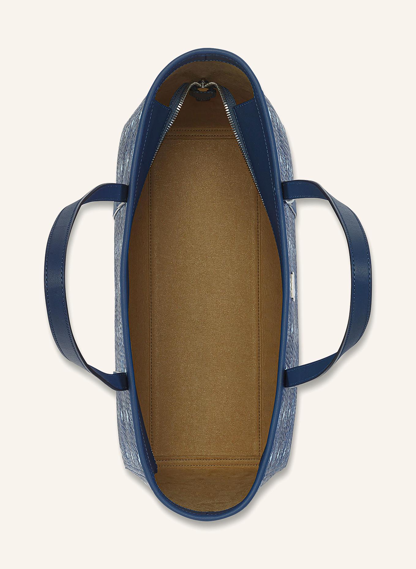 MCM Shopper TONI MEDIUM: BLAU/ HELLBLAU