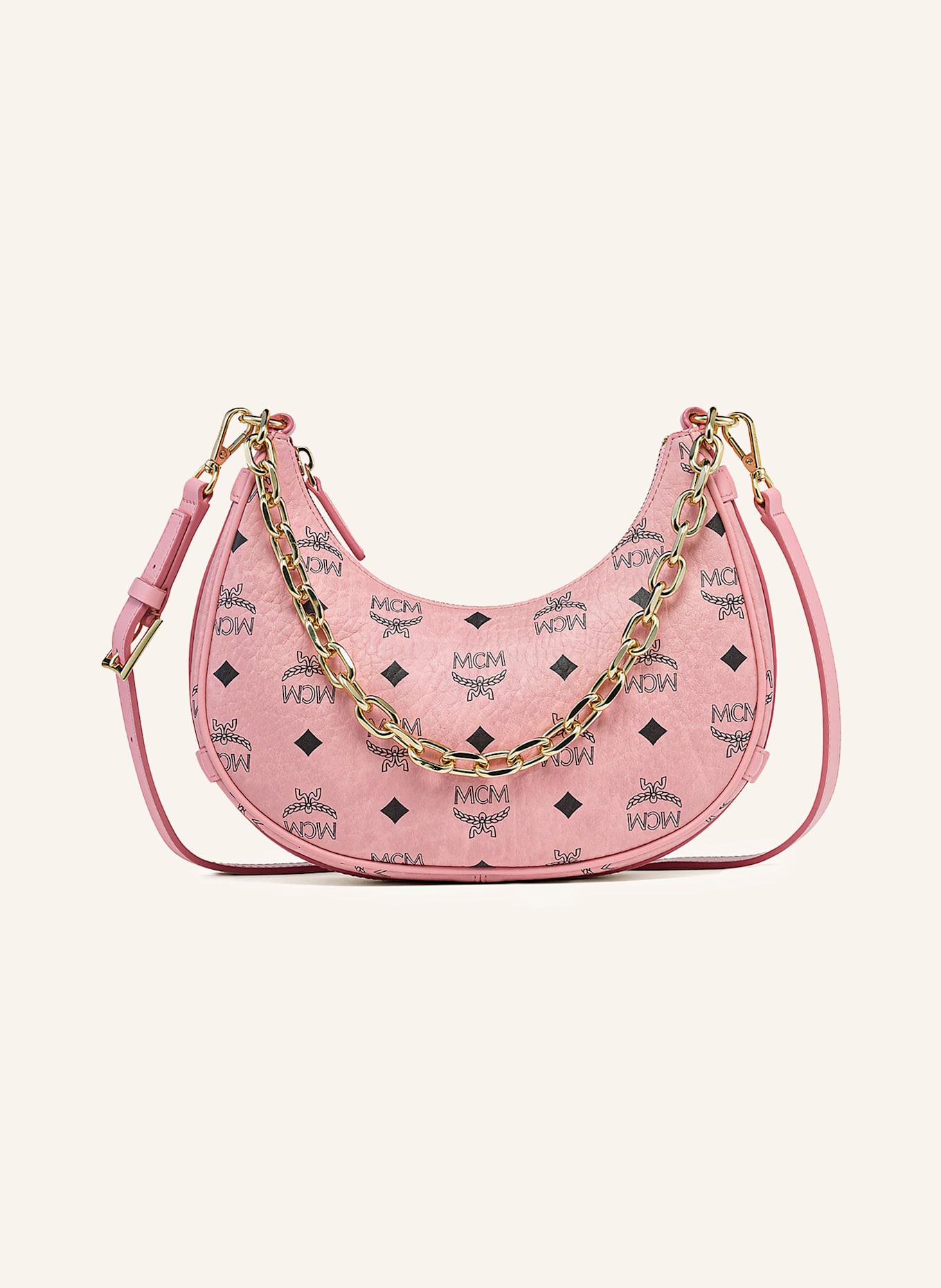 MCM Hobo-Bag AREN SMALL: PINK