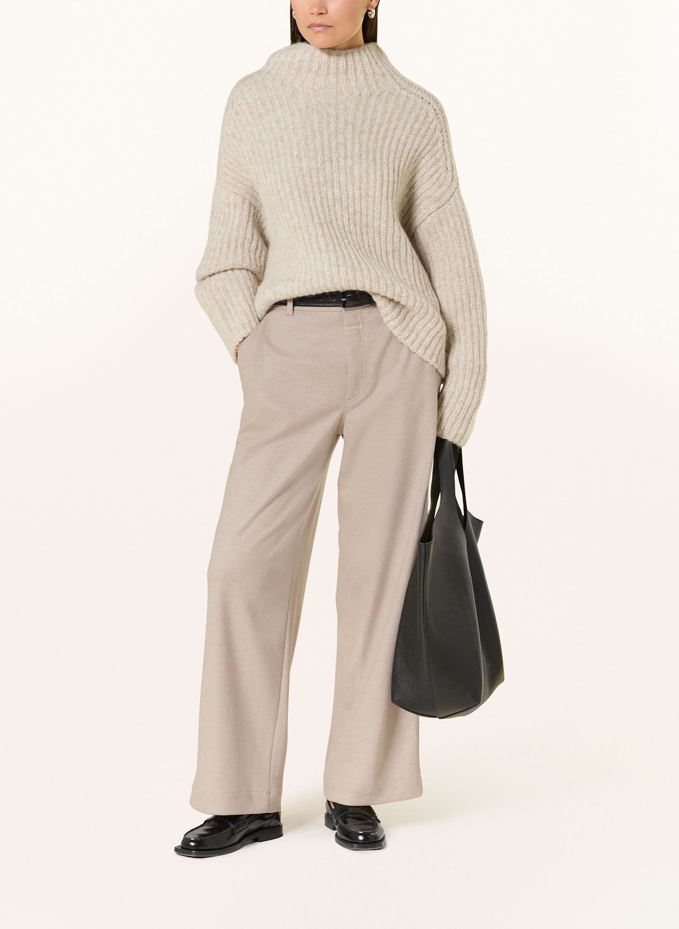 CLOSED Marlenehose WRENNA: HELLGRAU