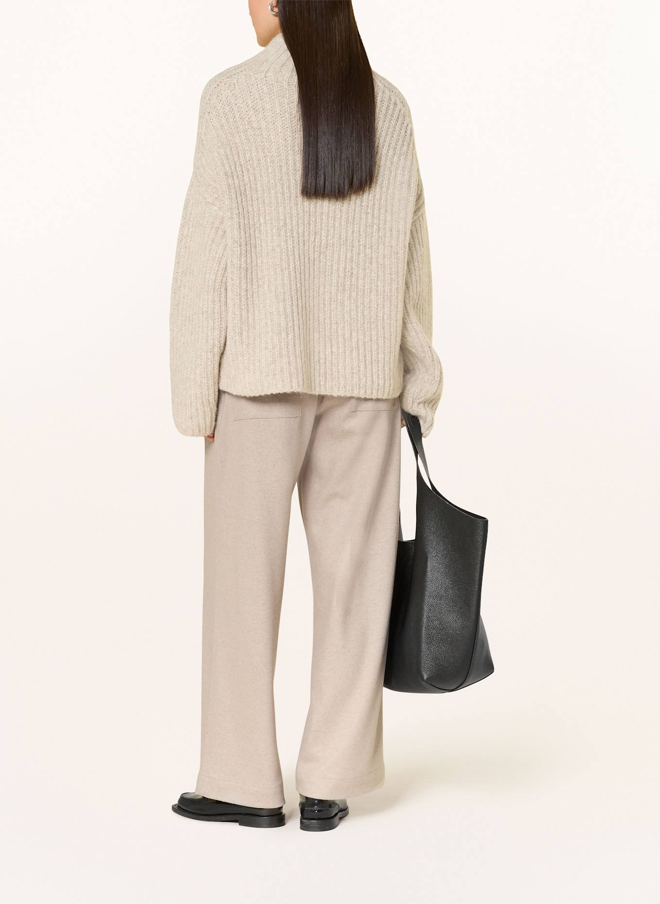 CLOSED Marlenehose WRENNA: HELLGRAU