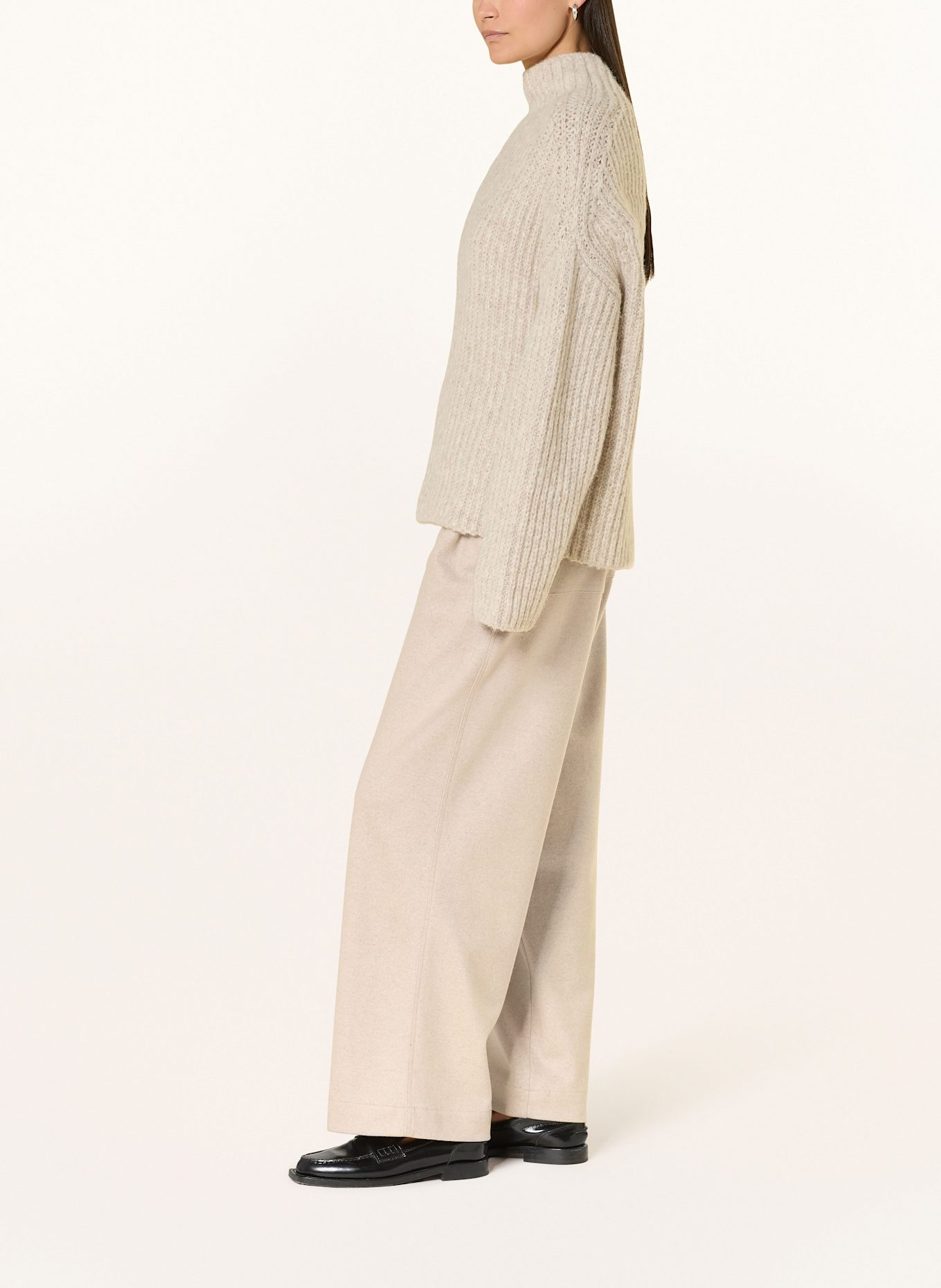 CLOSED Marlenehose WRENNA: HELLGRAU