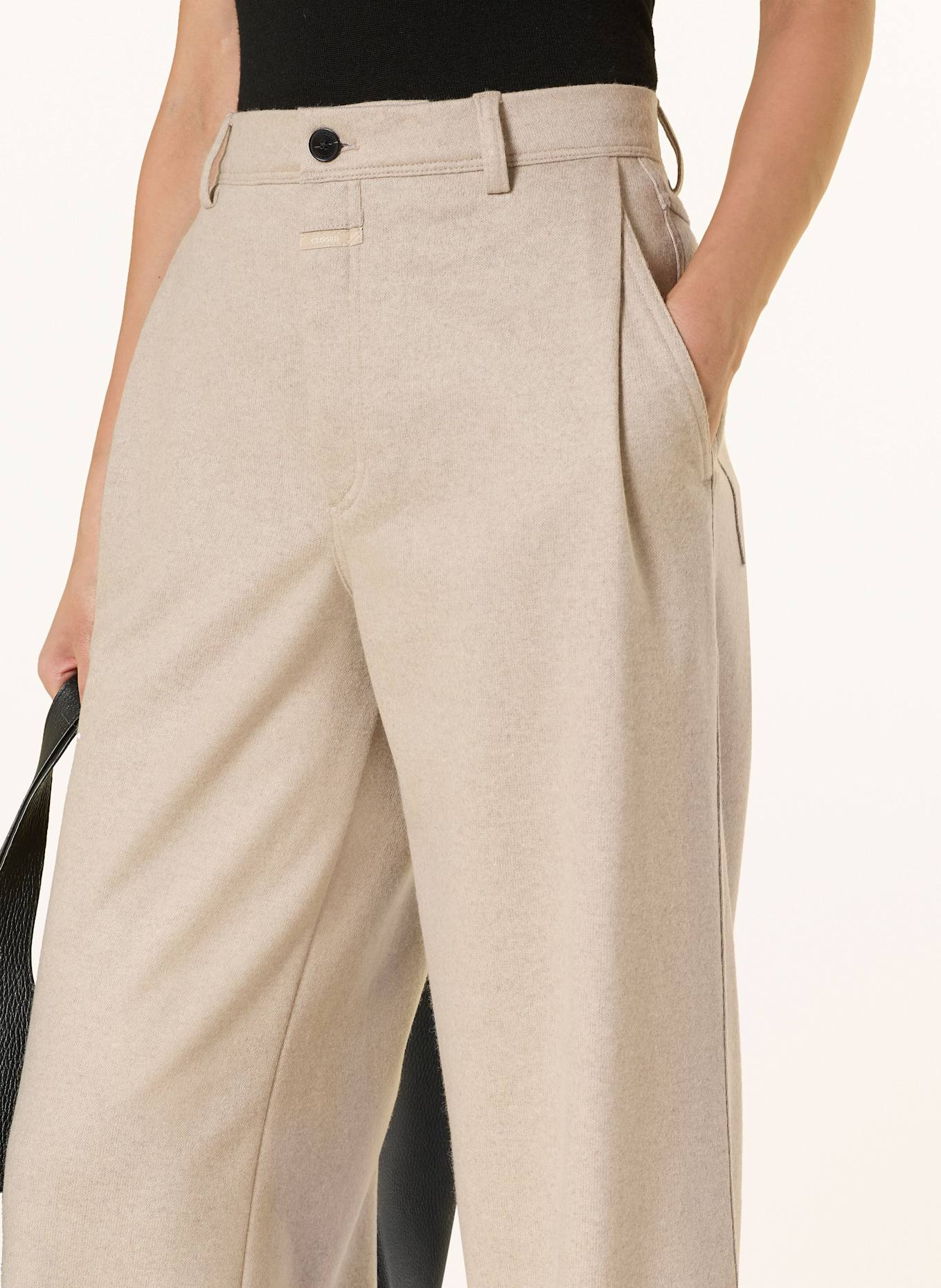 CLOSED Marlenehose WRENNA: HELLGRAU