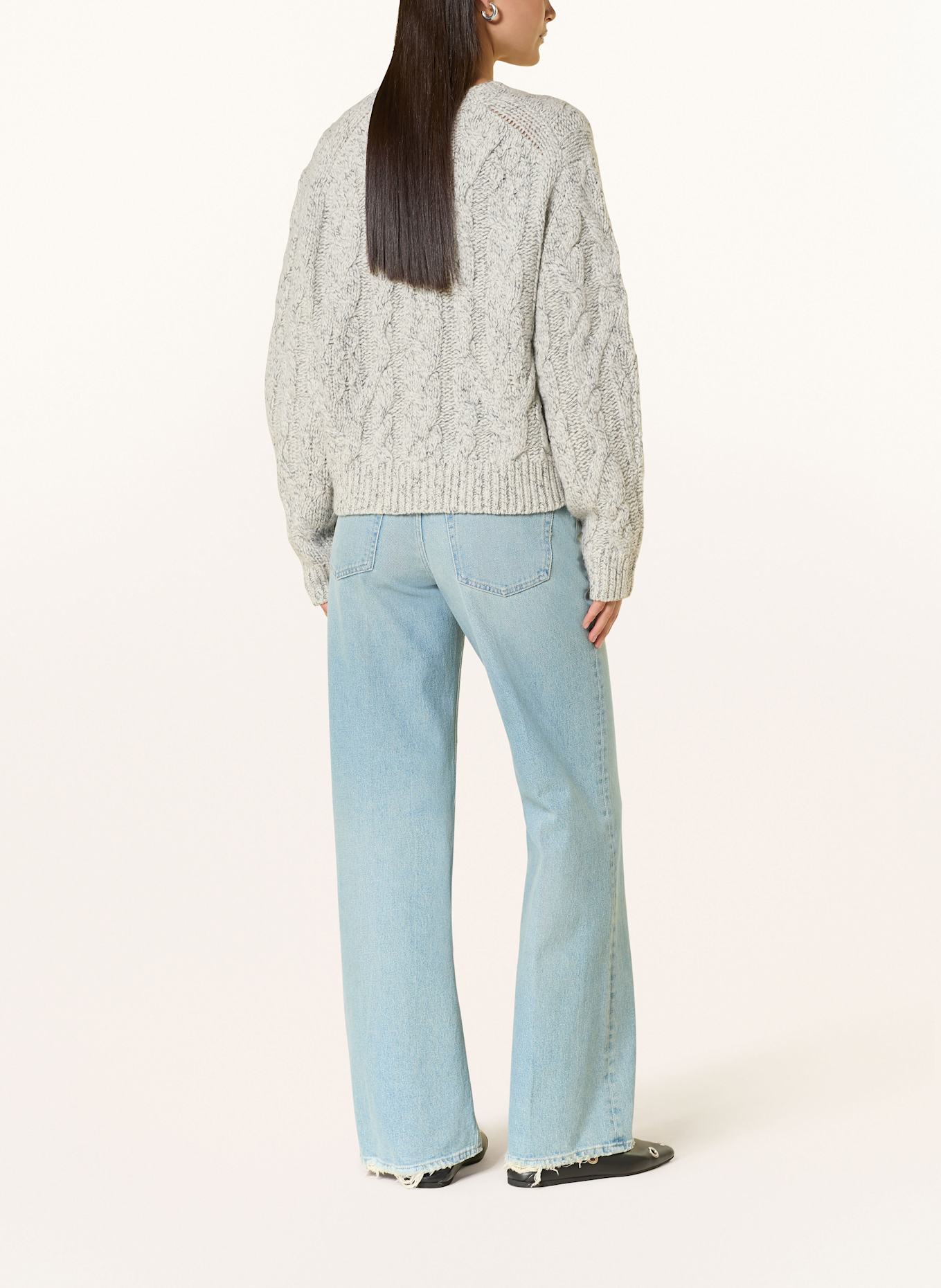 CLOSED Pullover: HELLGRAU