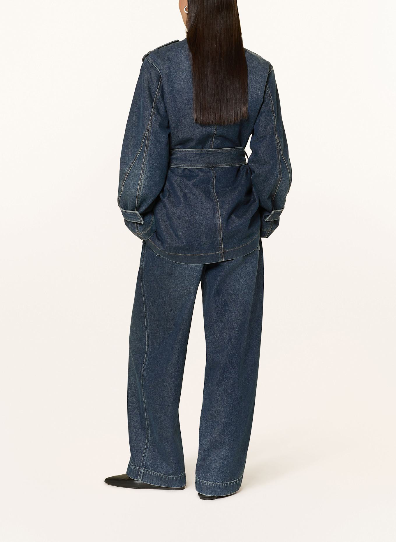 CLOSED Wide Leg Jeans WRENNA: DBL DARK BLUE