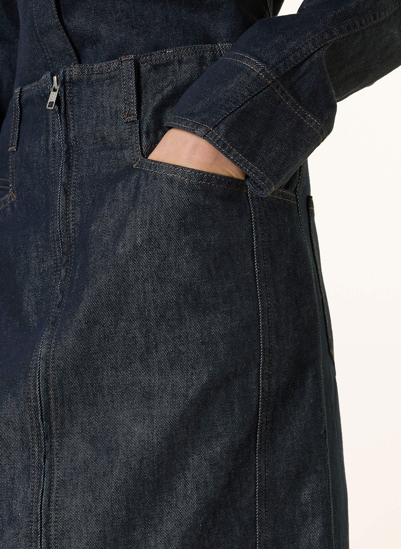 CLOSED Jeansrock: DUNKELBLAU