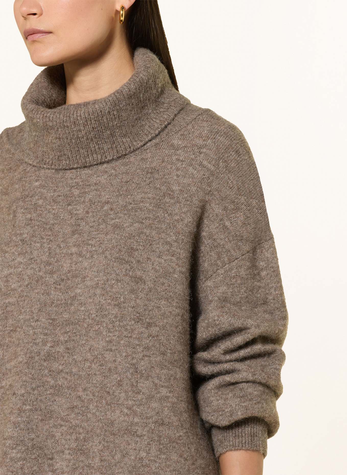 CLOSED Pletené šaty: BÉŽOVÁ