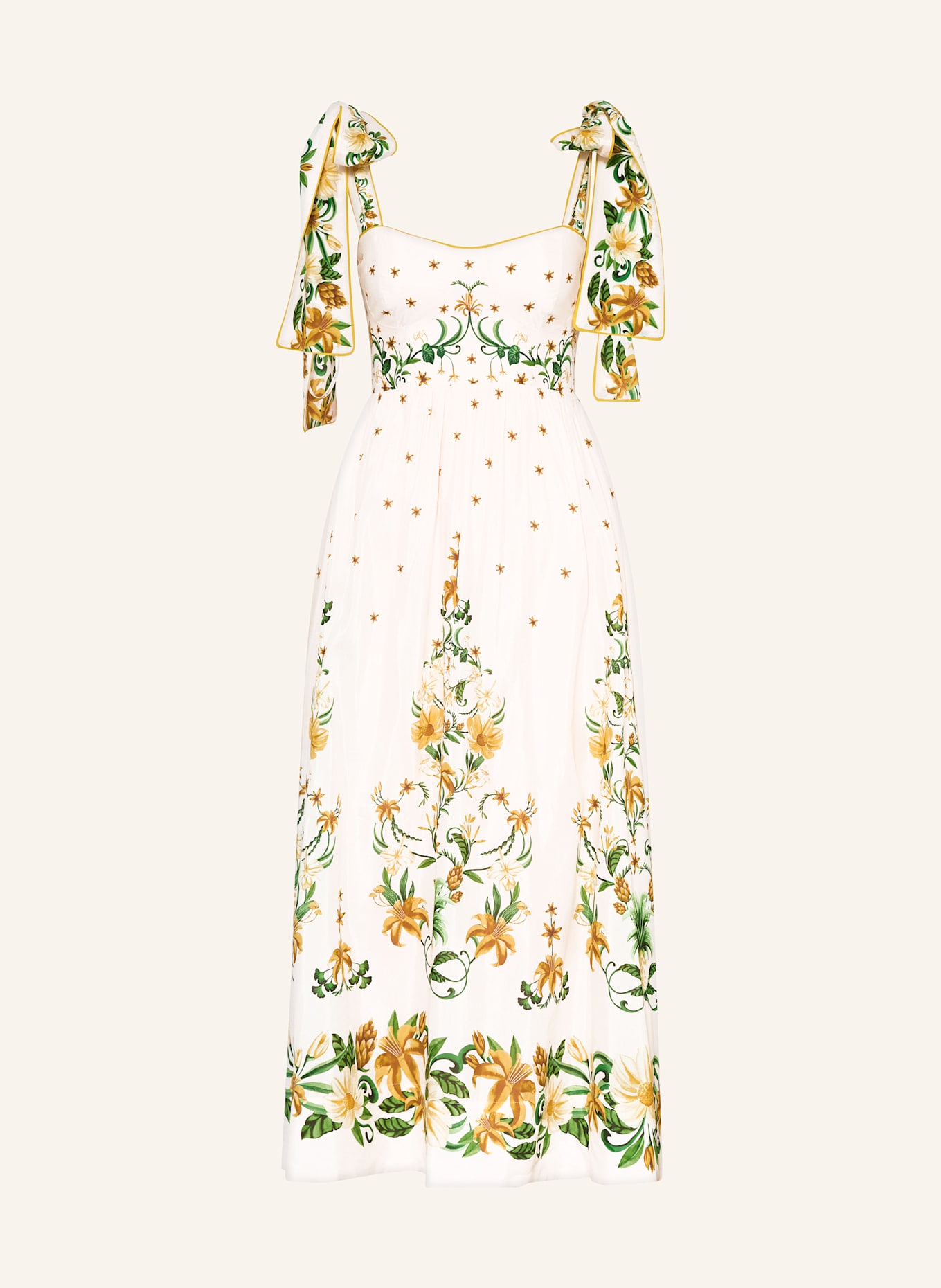 FARM RIO Sukienka: JASNORÓŻOWY / ŻÓŁTY / ZIELONY