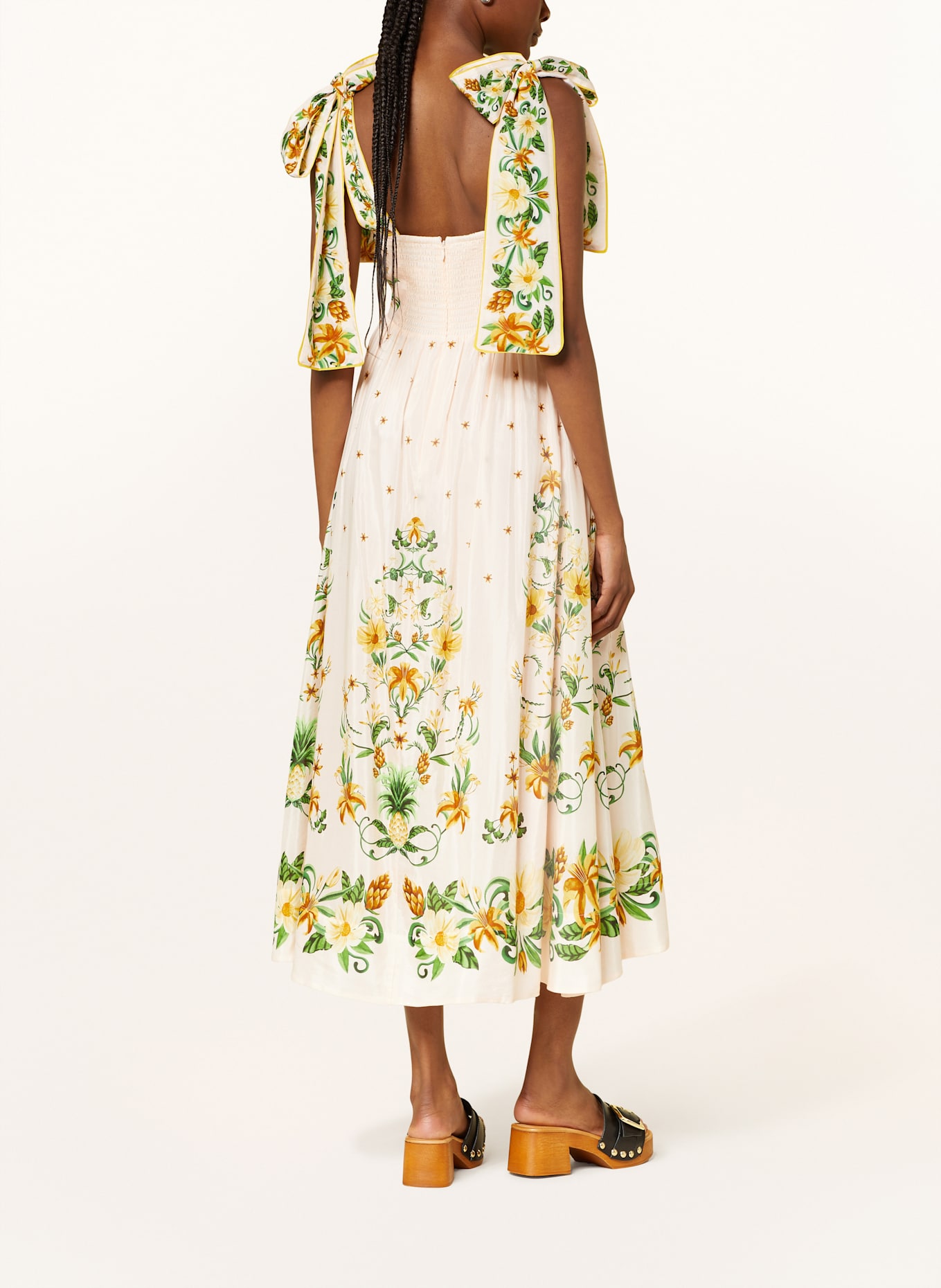 FARM RIO Sukienka: JASNORÓŻOWY / ŻÓŁTY / ZIELONY