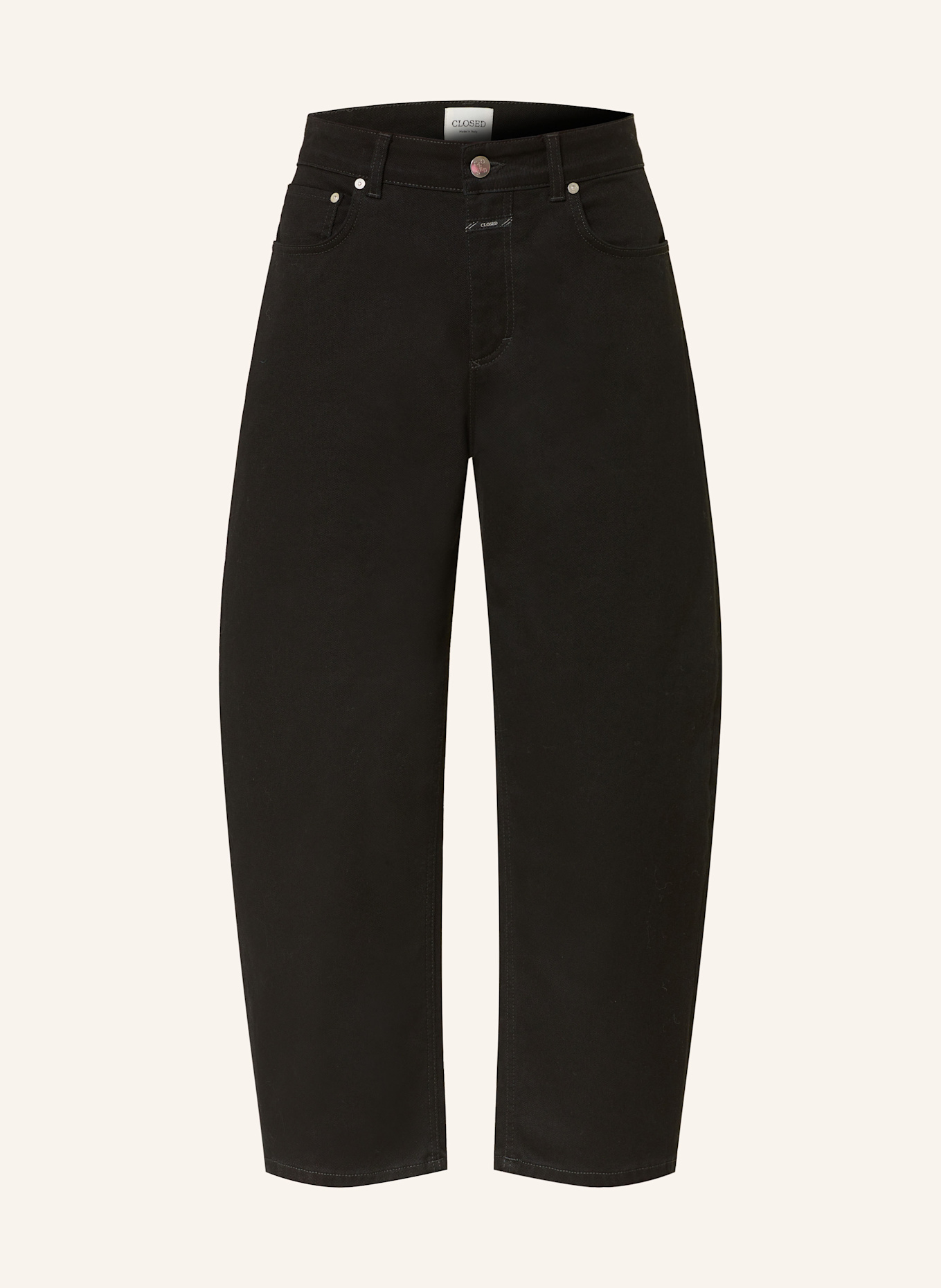 CLOSED Barrel Jeans JAZZIE: 100 BLACK