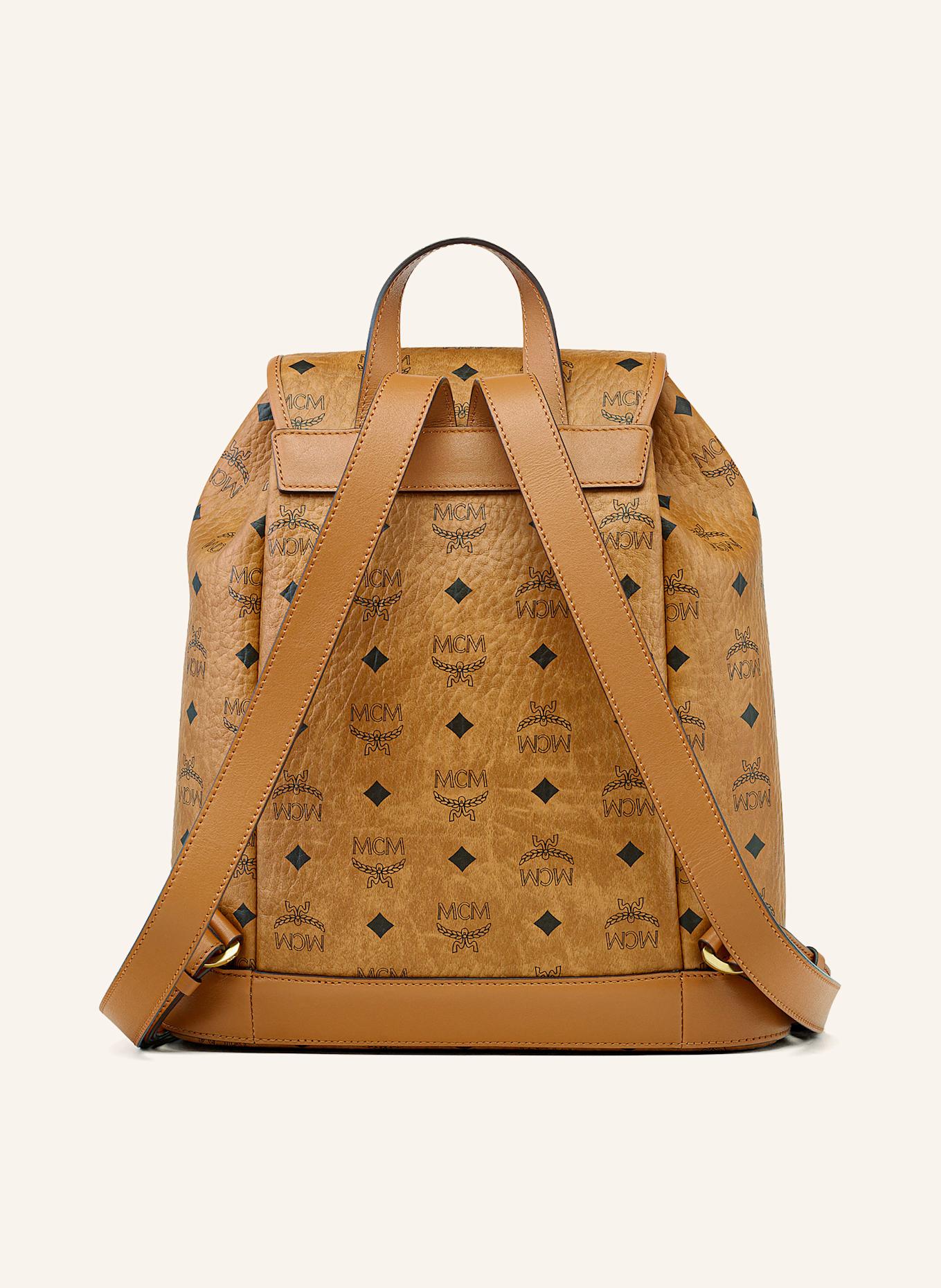 MCM Rucksack AREN SMALL: COGNAC