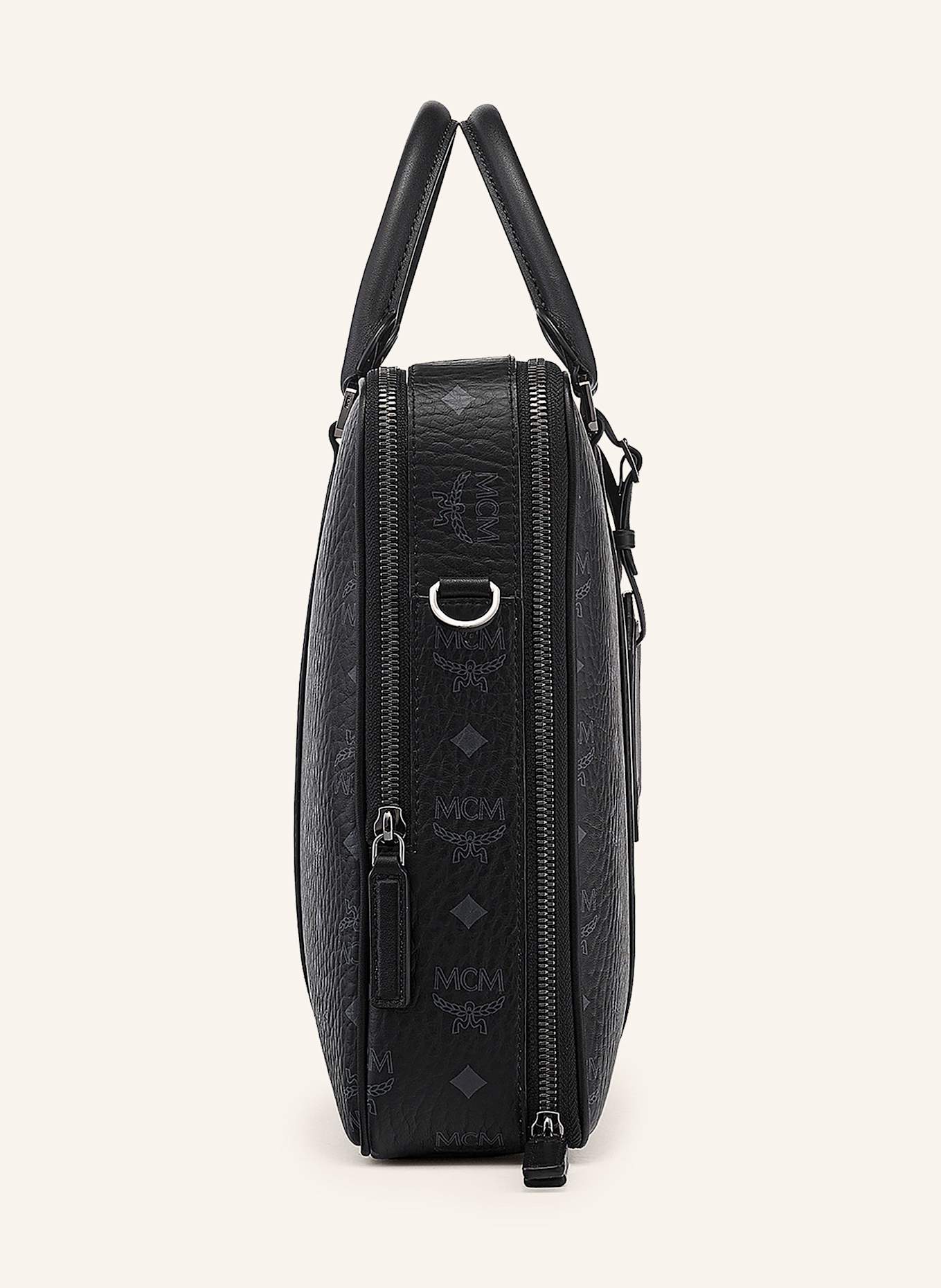 MCM Business bag: BLACK / GRAY