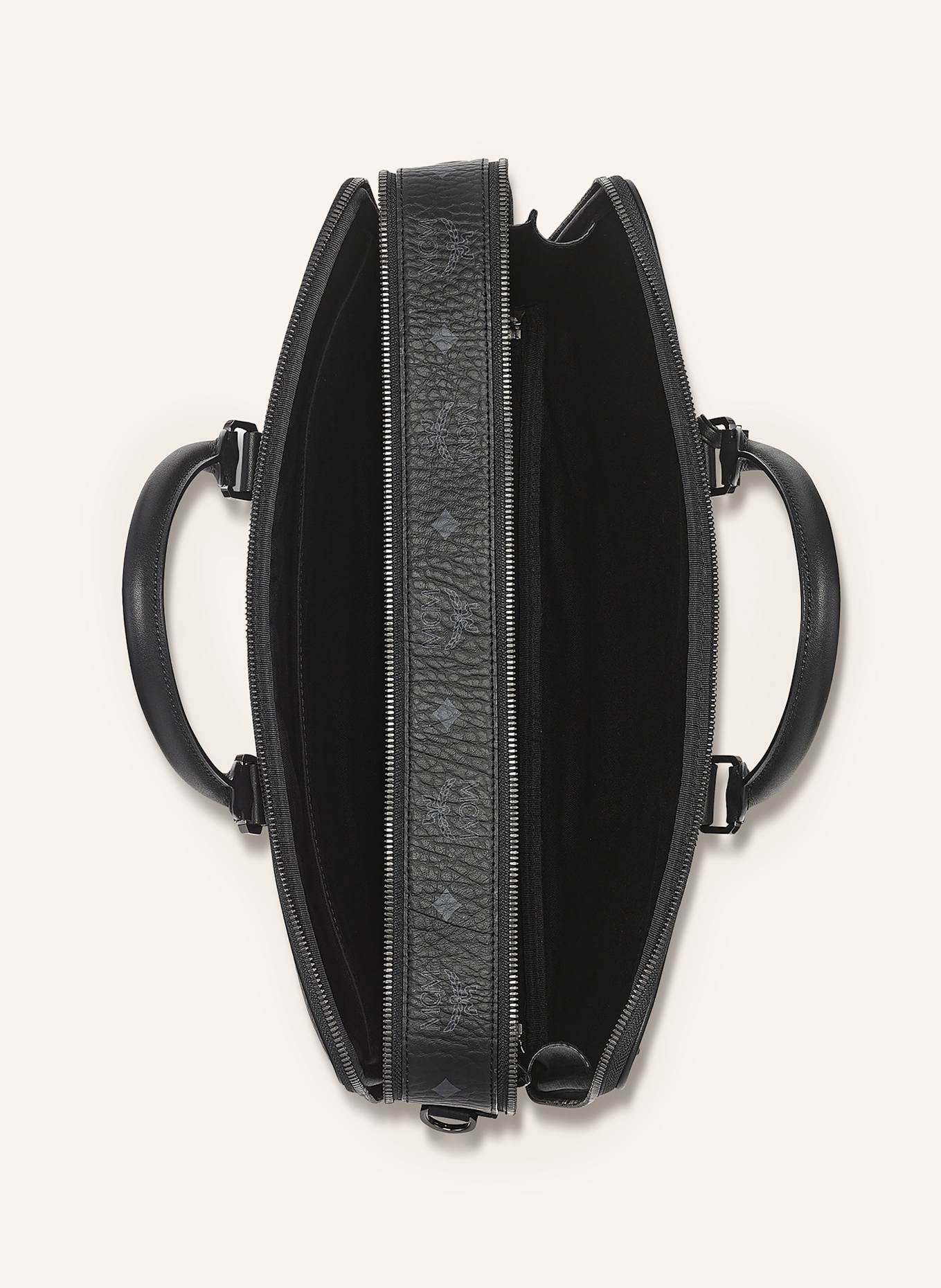 MCM Business bag: BLACK / GRAY