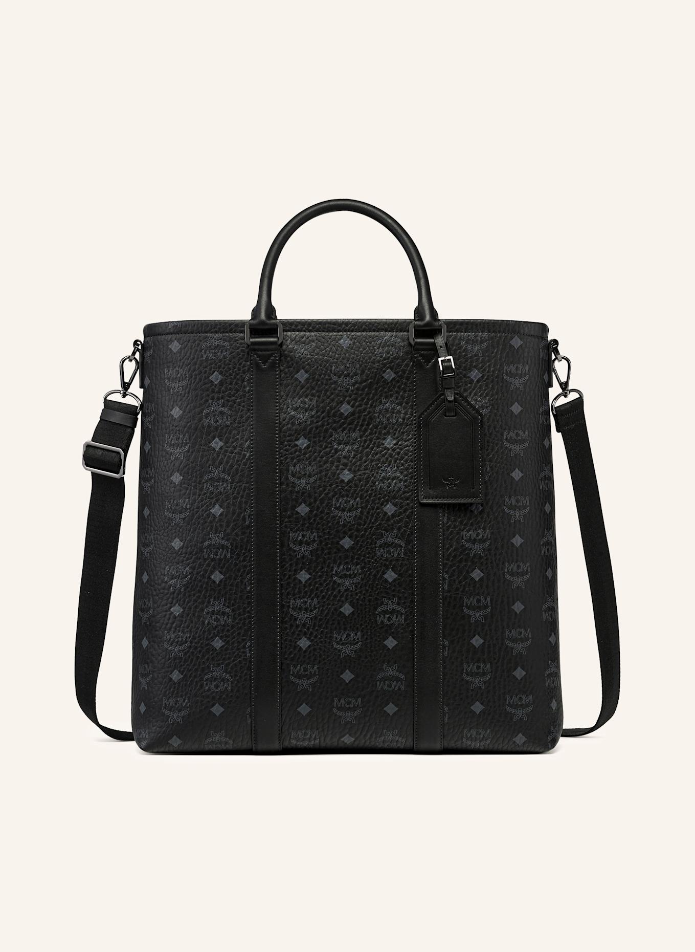 MCM Shopper AREN N/S LARGE: SCHWARZ