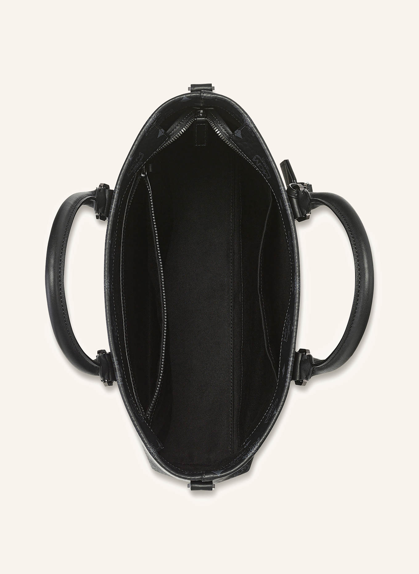 MCM Shopper AREN N/S LARGE: SCHWARZ