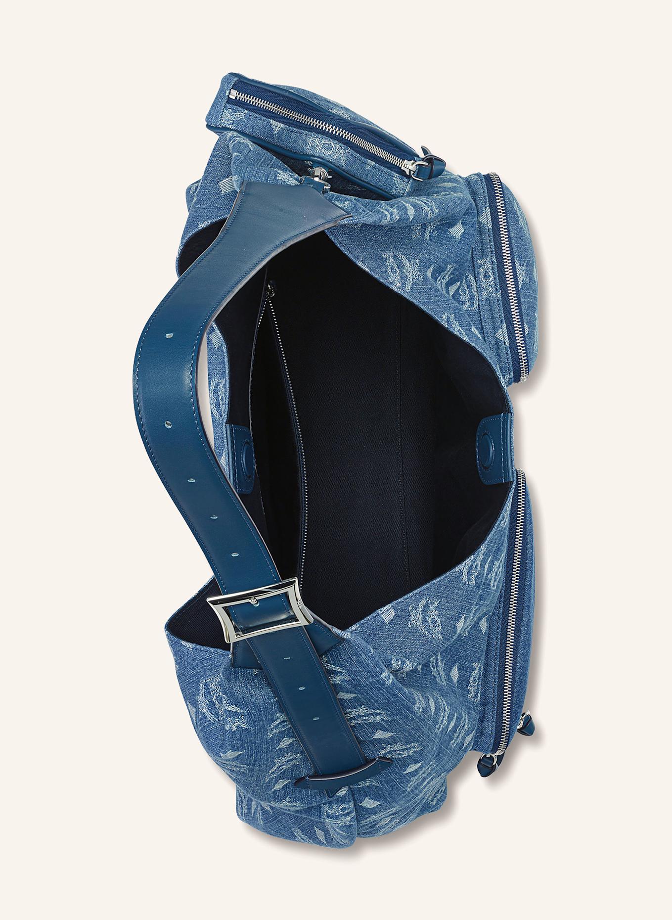 MCM Hobo-Bag AREN XL mit Pouch: BLAU