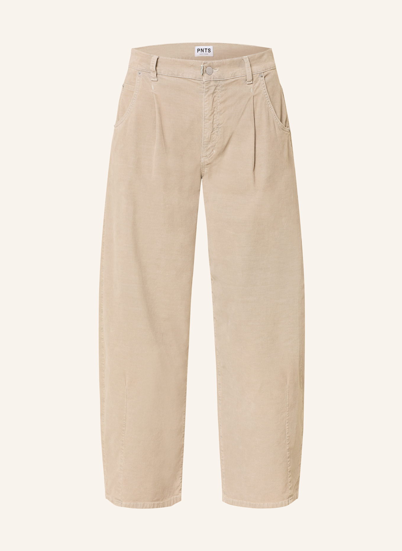 PNTS Barrel Jeans THE O SHAPE: CREME