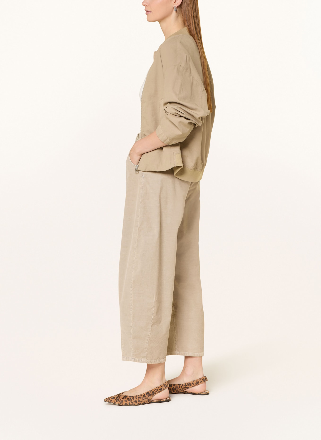 PNTS Barrel Jeans THE O SHAPE: CREME
