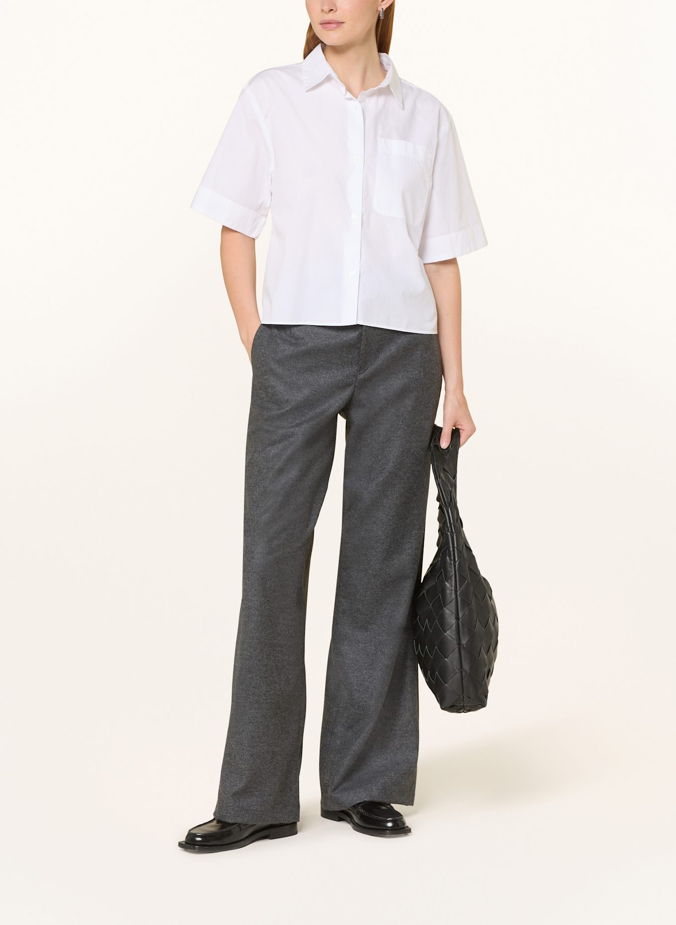 PNTS Marlenehose THE GENT: GRAU