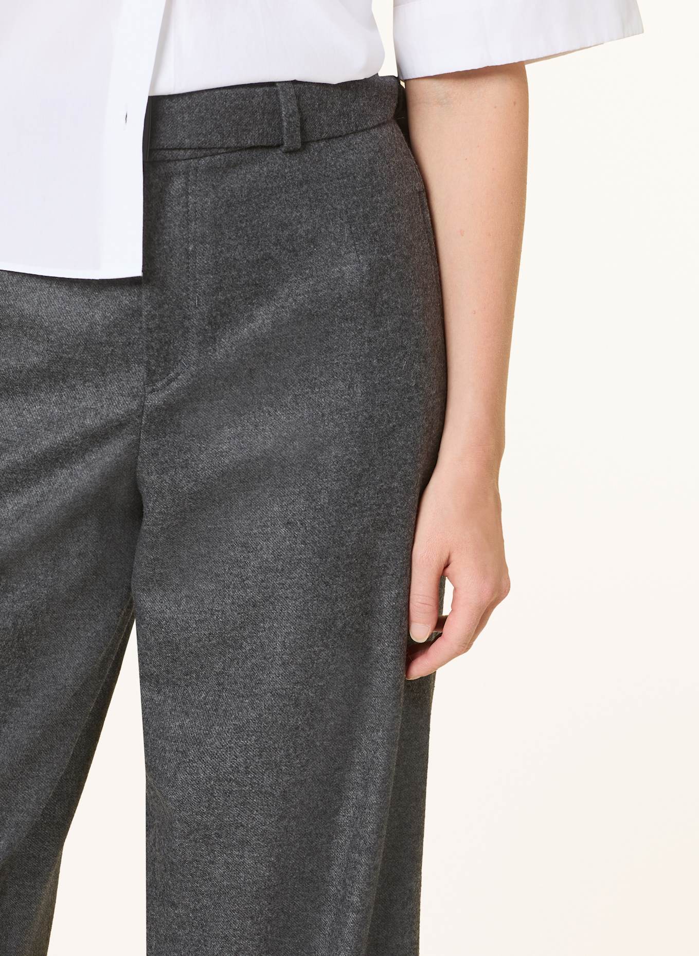 PNTS Marlenehose THE GENT: GRAU