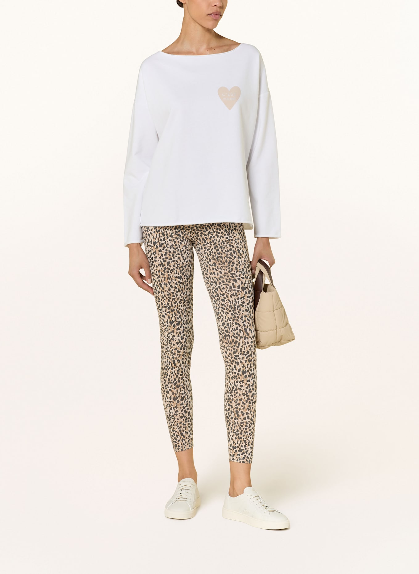 Juvia Leggings ZOÉ: LIGHT BROWN / BLACK / NUDE