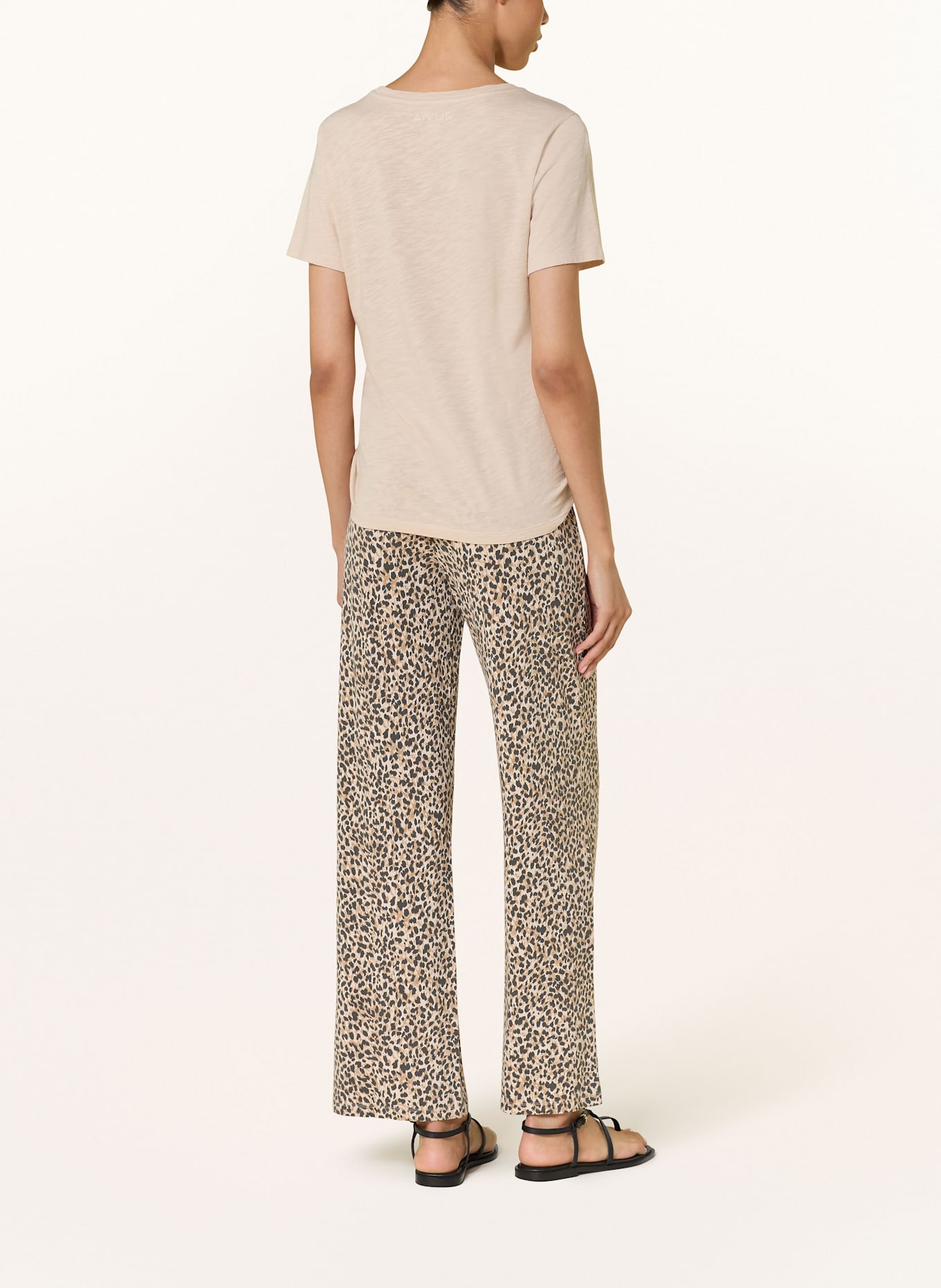 Juvia Jerseyhose ANNETT: NUDE / SCHWARZ / HELLBRAUN