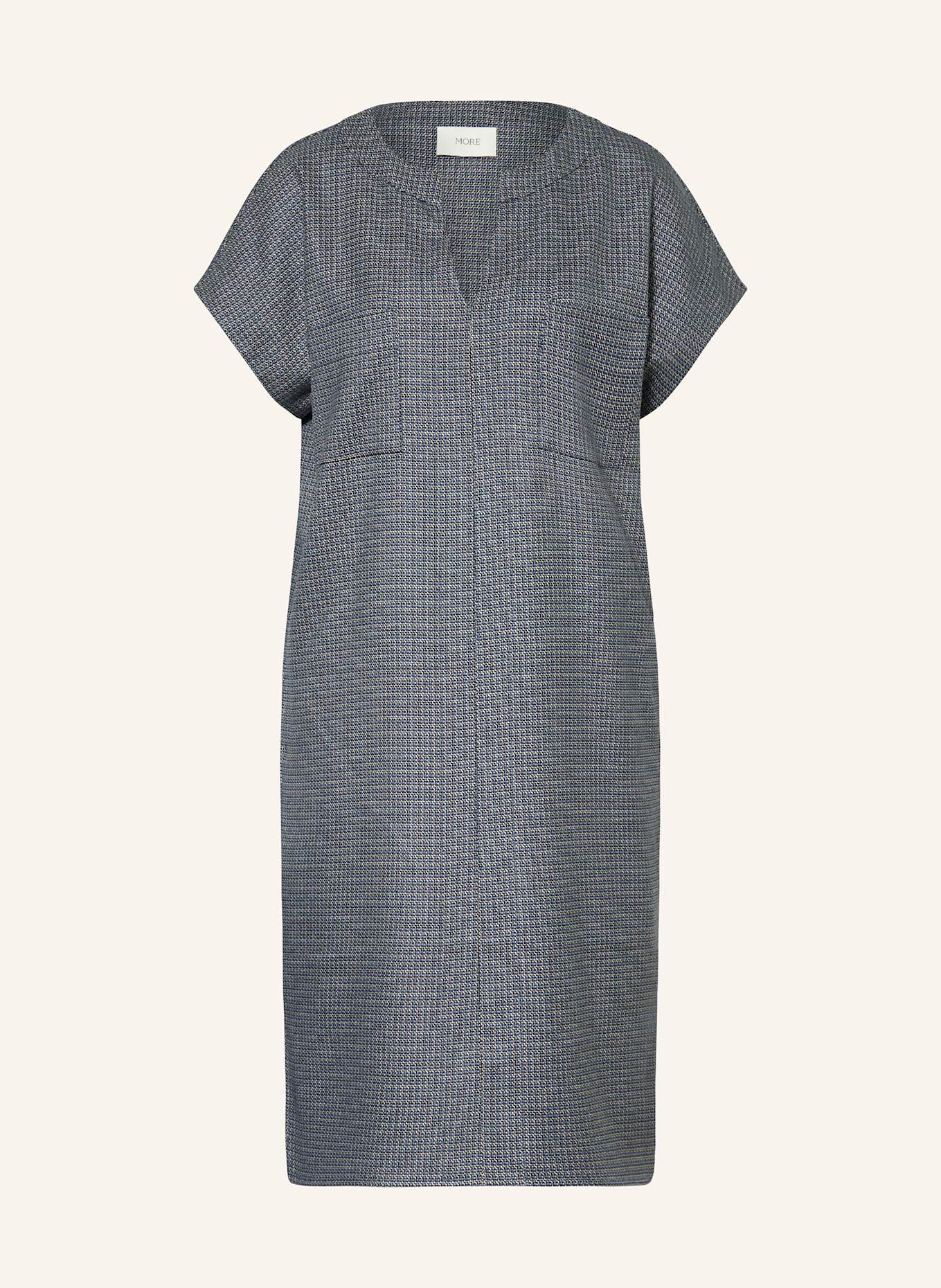 MORE Kleid: BLAU / DUNKELBLAU / HELLGRAU