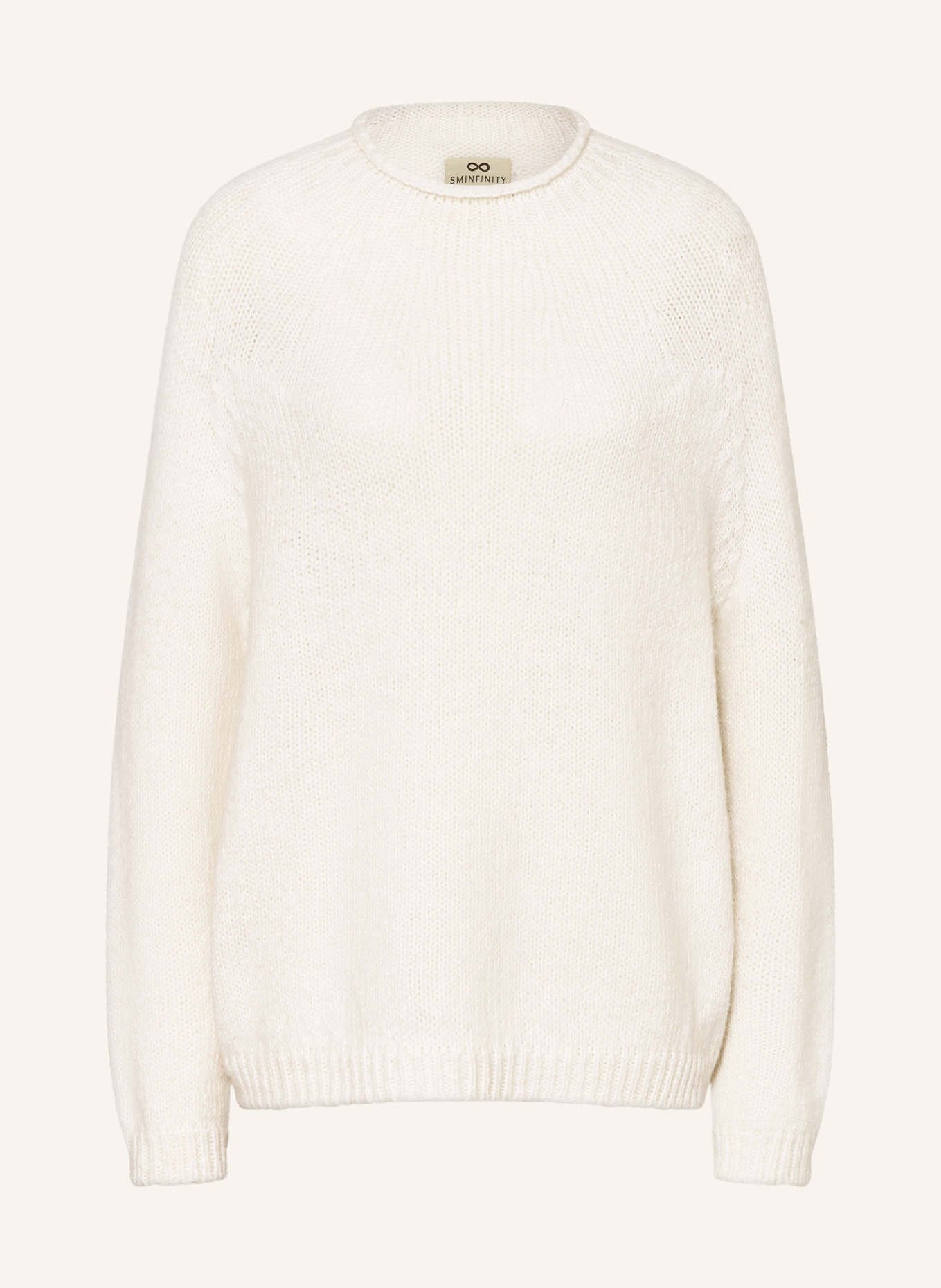 SMINFINITY Pullover: WEISS