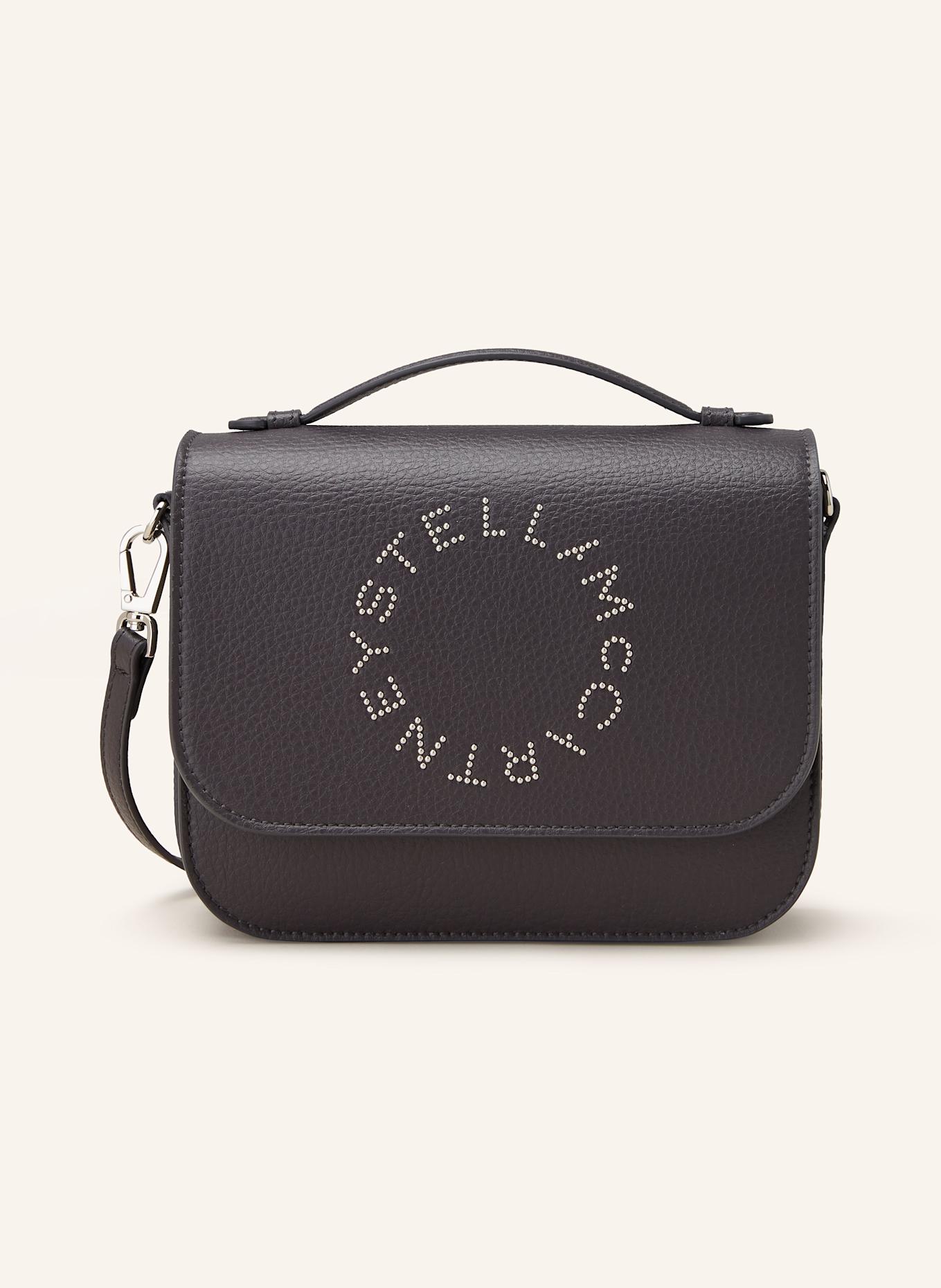 STELLA McCARTNEY Umhängetasche mit Nieten: DUNKELGRAU