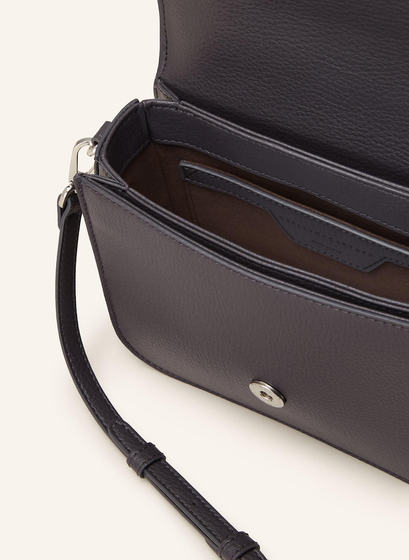 STELLA McCARTNEY Umhängetasche mit Nieten: DUNKELGRAU