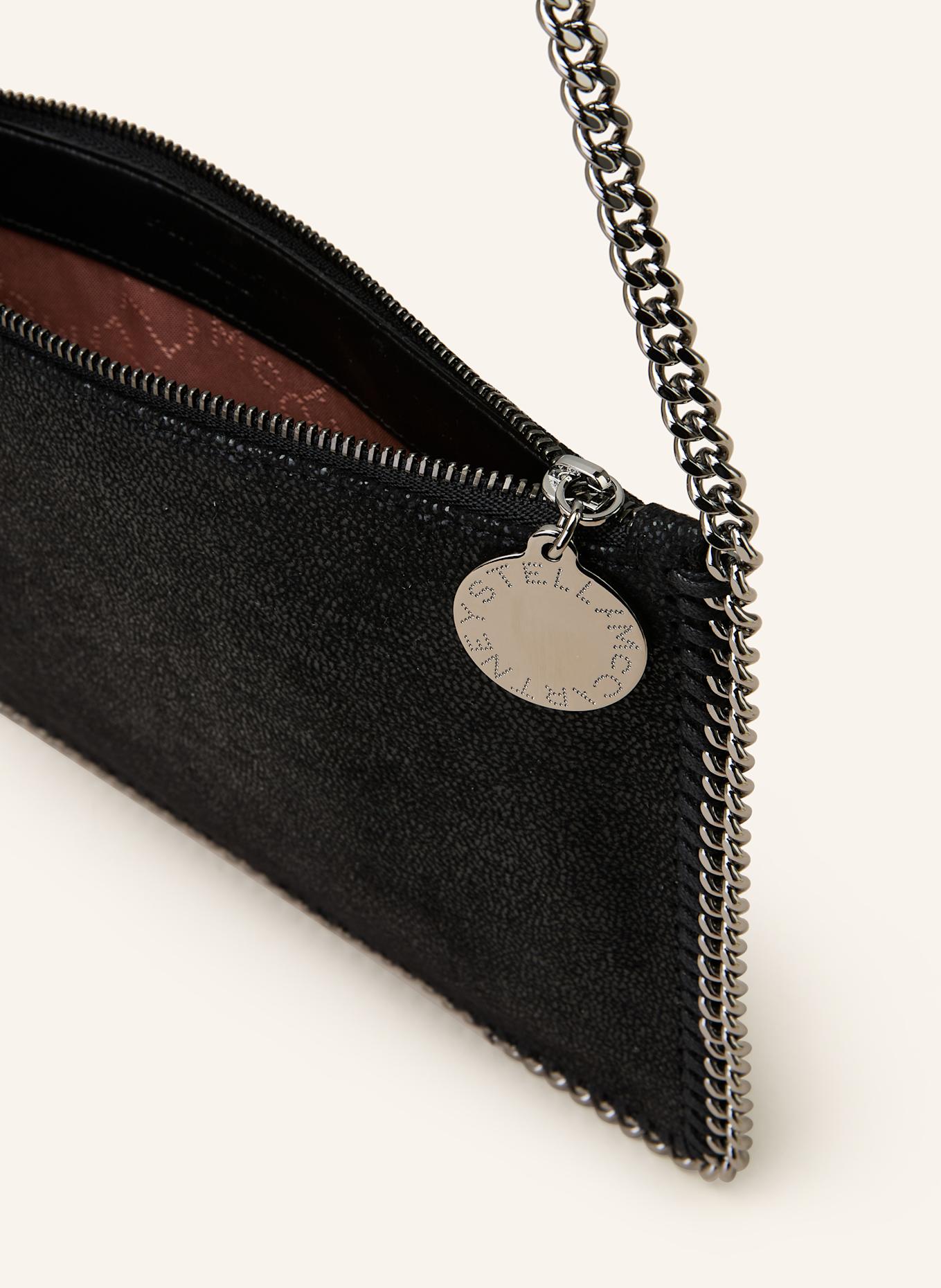STELLA McCARTNEY Umhängetasche FALABELLA MINI: SCHWARZ