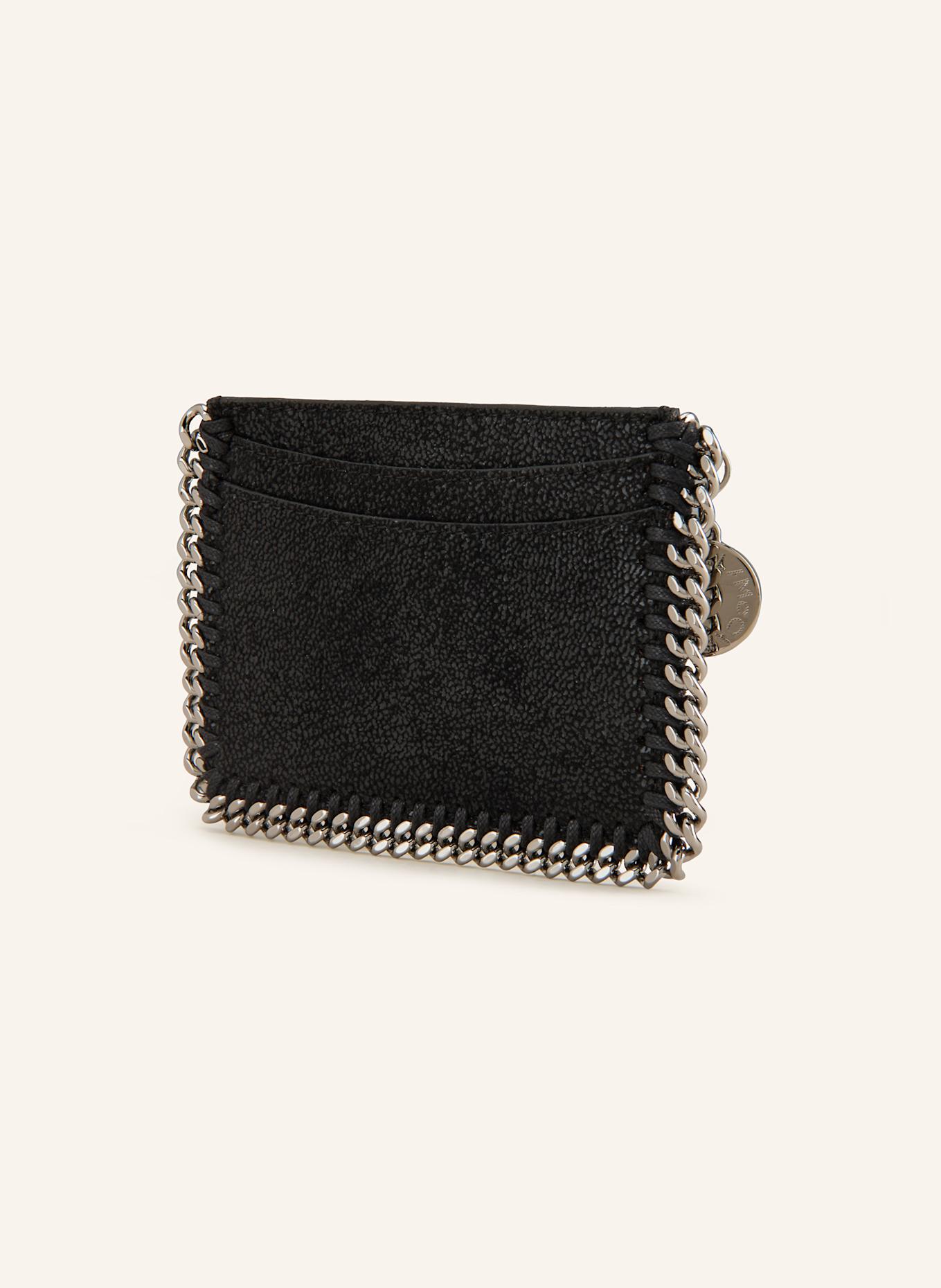 STELLA McCARTNEY Kartenetui FALABELLA: SCHWARZ