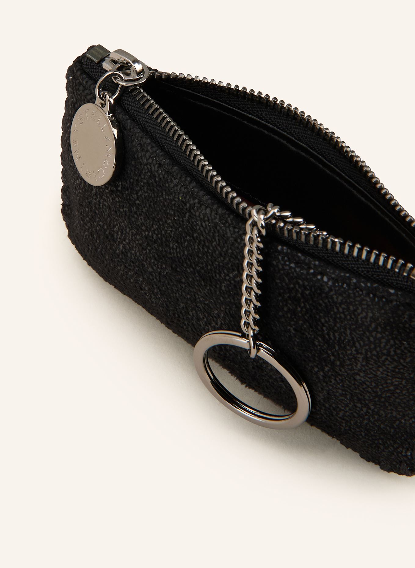 STELLA McCARTNEY Münzetui FALABELLA: SCHWARZ