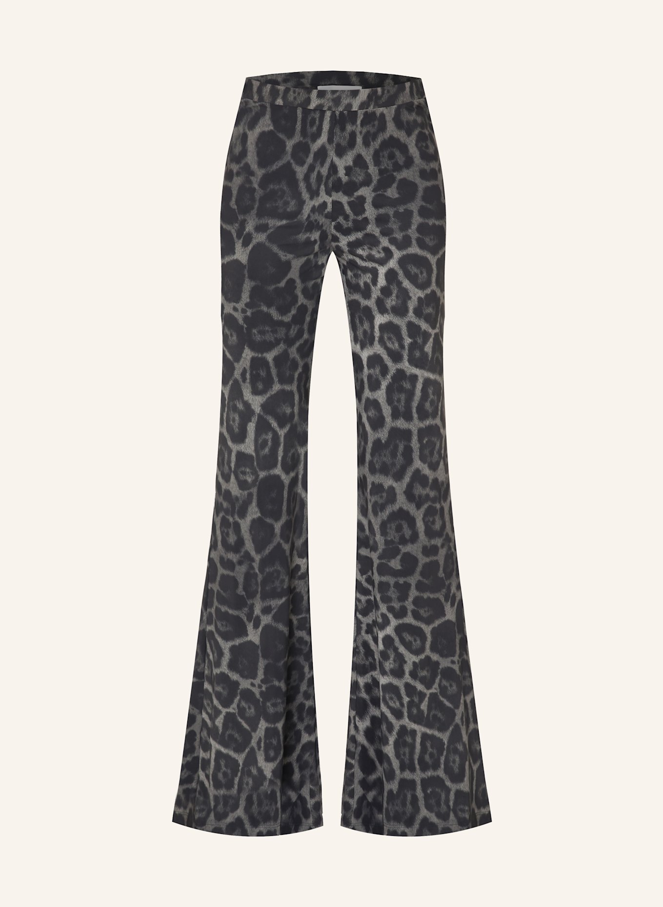 STELLA McCARTNEY Bootcut-Hose aus Jersey: GRAU/ DUNKELGRAU