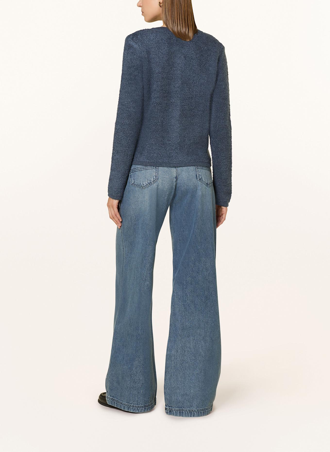 MORE & MORE Jeansy wide leg: 0961 LIGHT BLUE DENIM