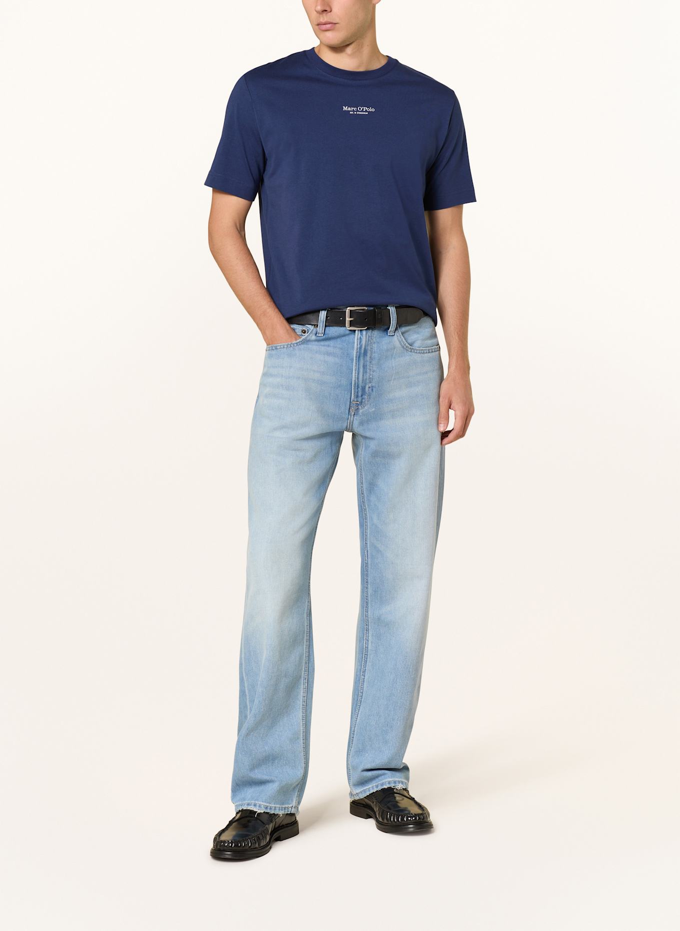 Marc O'Polo T-Shirt: DUNKELBLAU