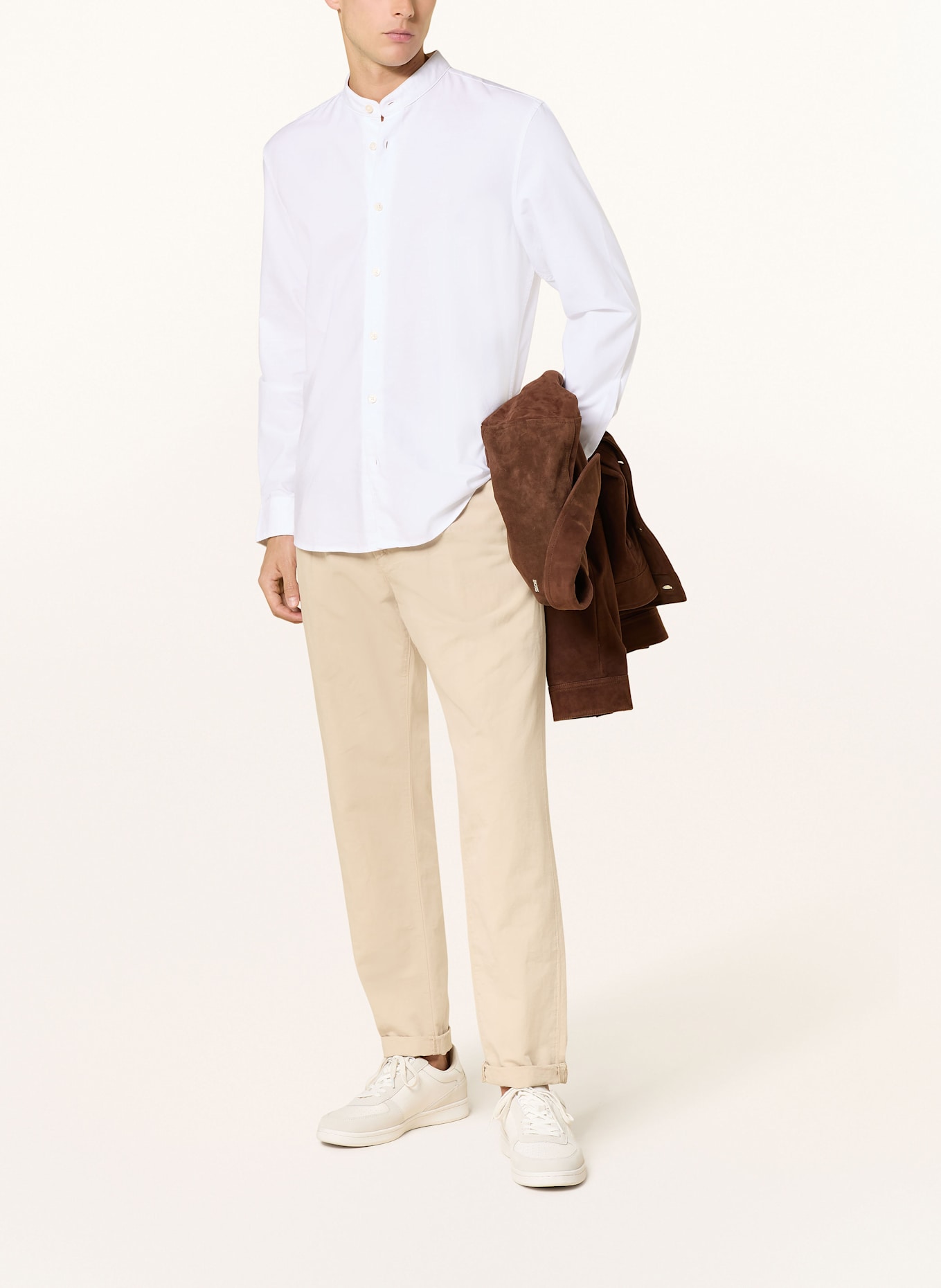 Marc O'Polo Hemd Regular Fit: WEISS