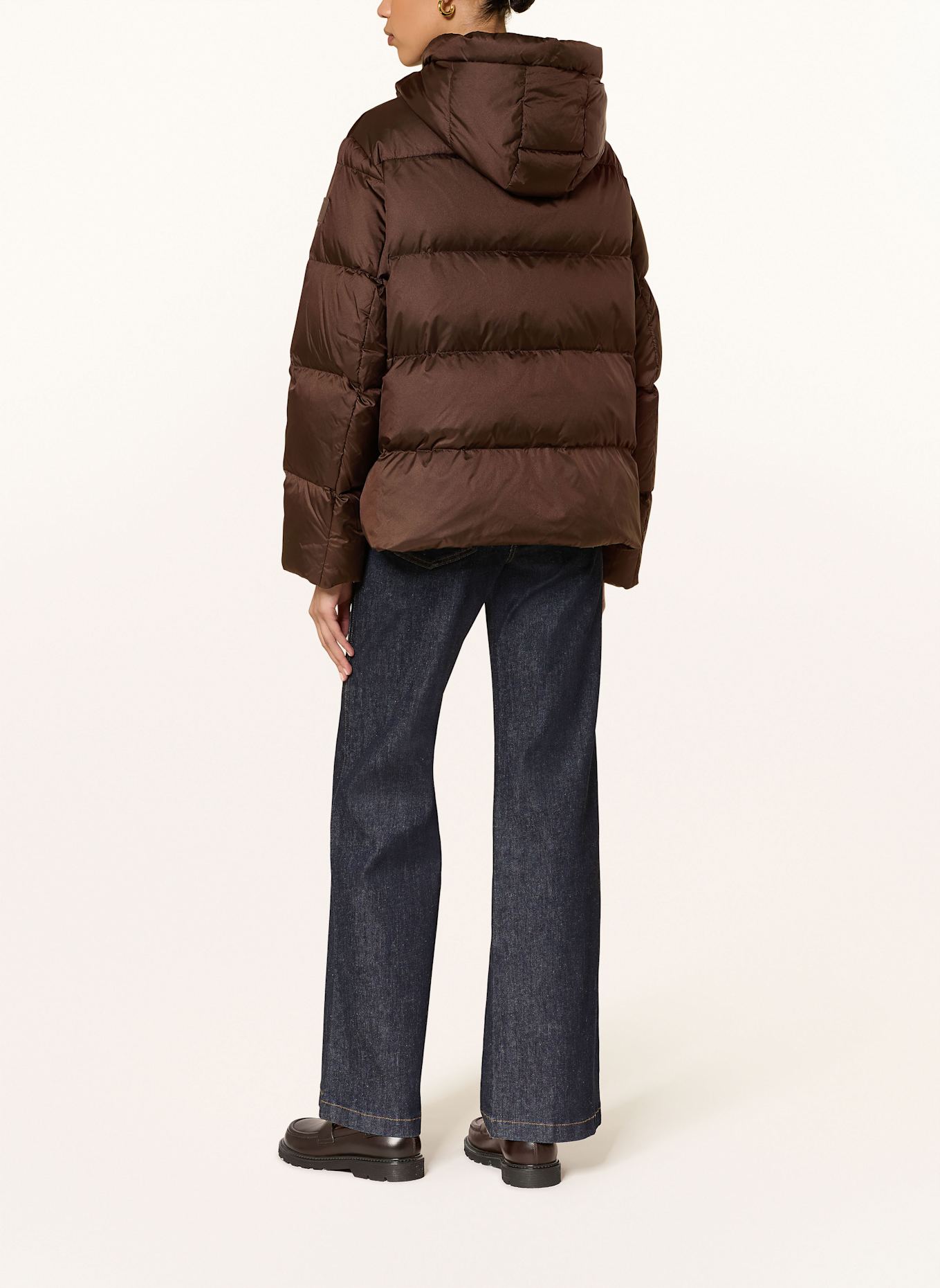 LUISA CERANO Daunenjacke: DUNKELBRAUN