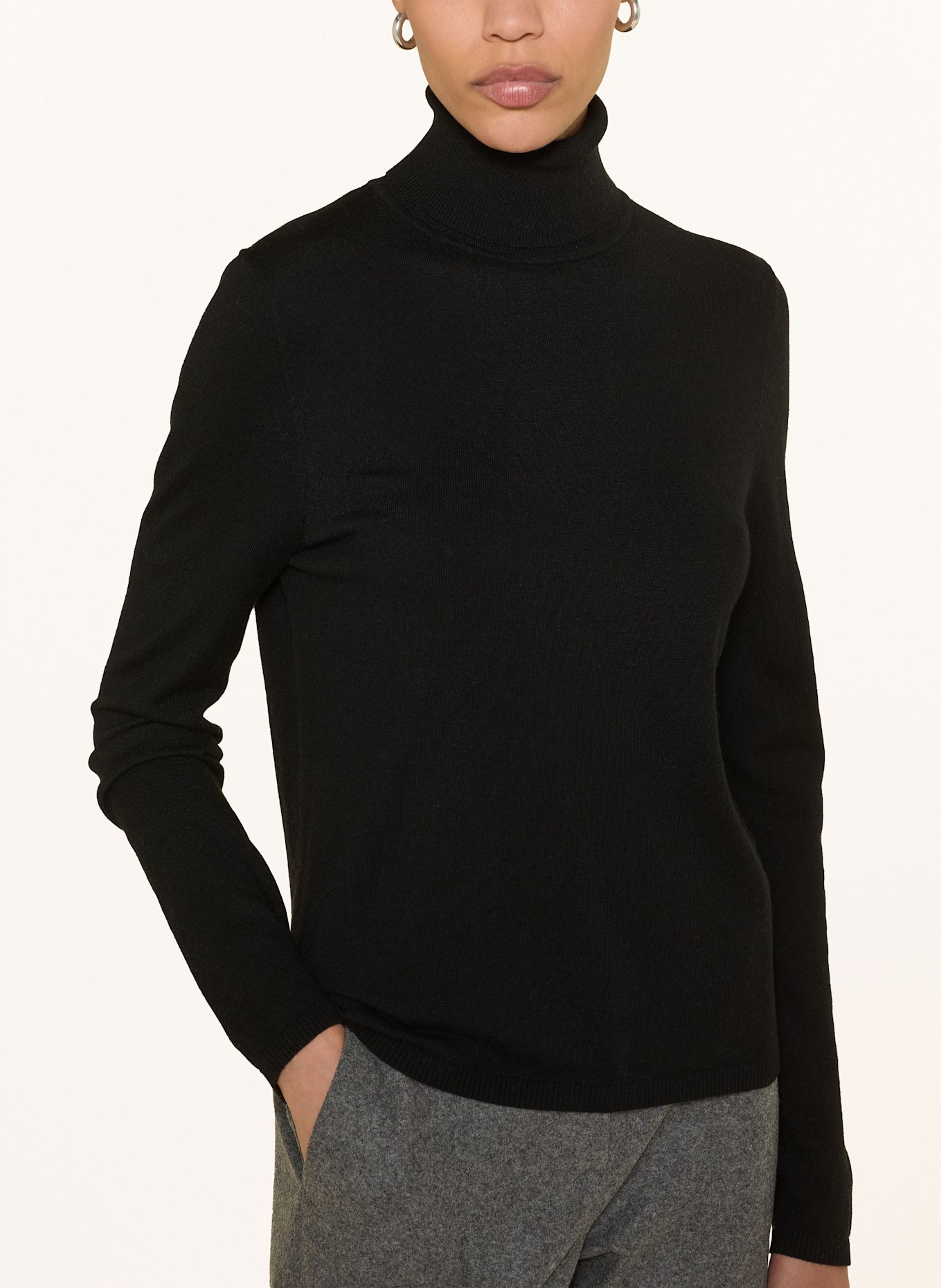 LUISA CERANO Pullover: SCHWARZ
