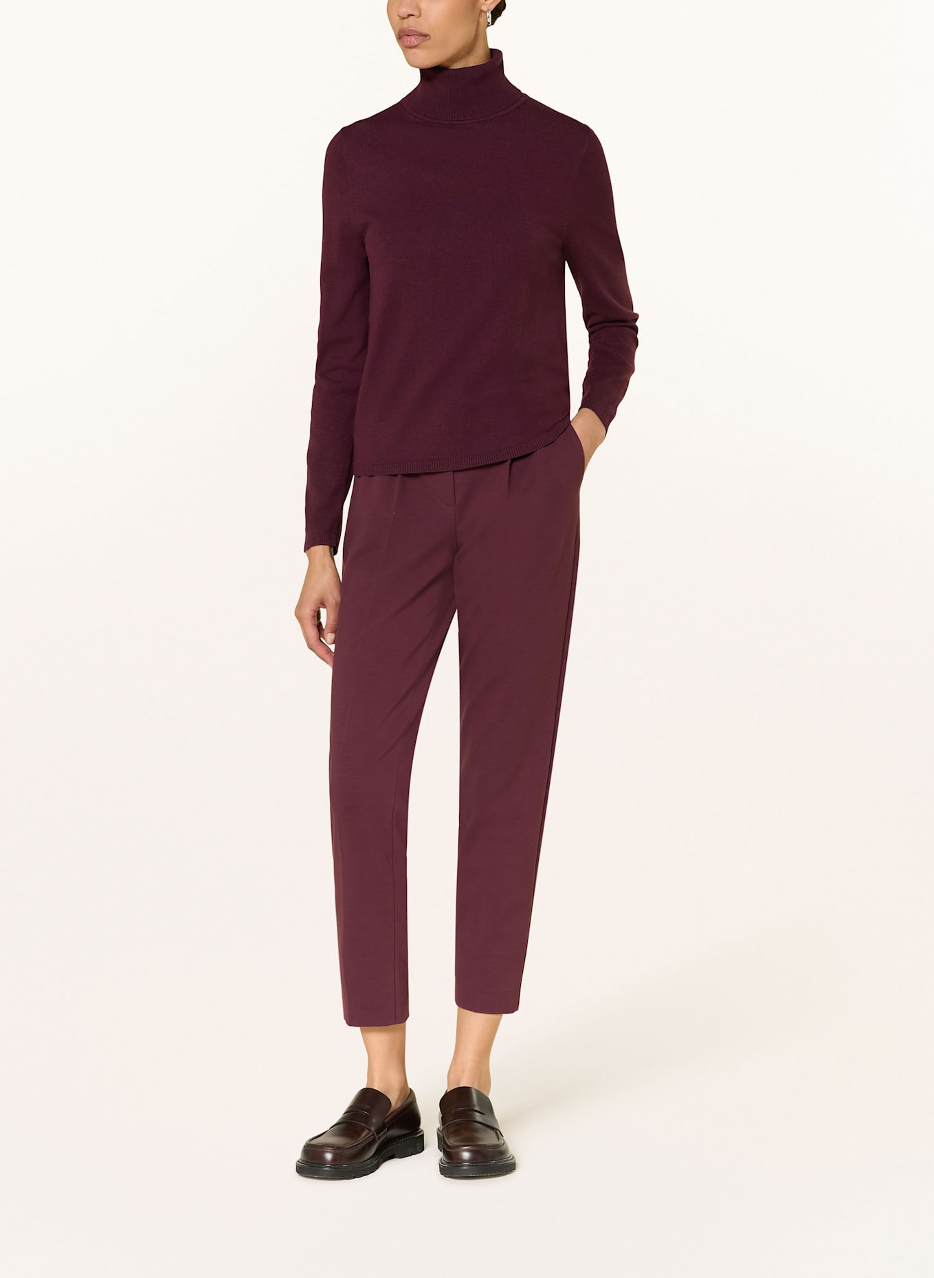 LUISA CERANO Pullover: DUNKELROT